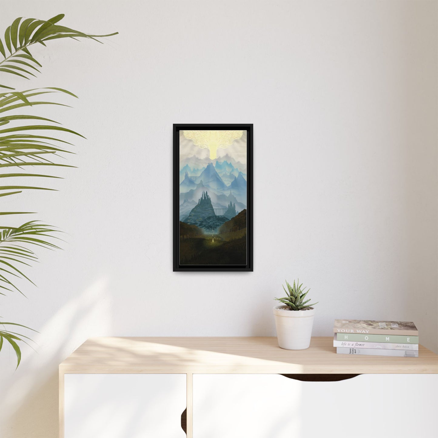 "Lands Between" Framed canvas