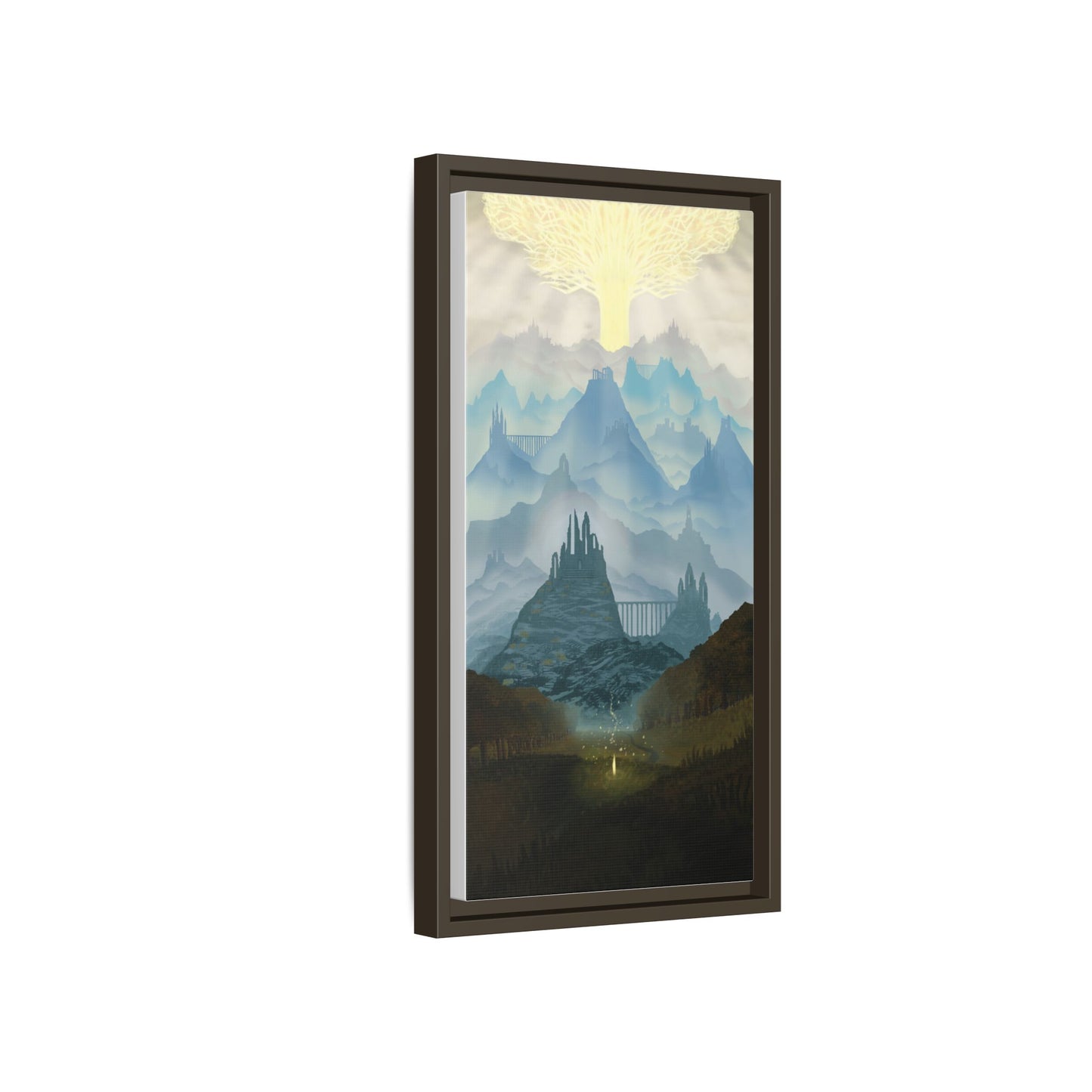 "Lands Between" Framed canvas