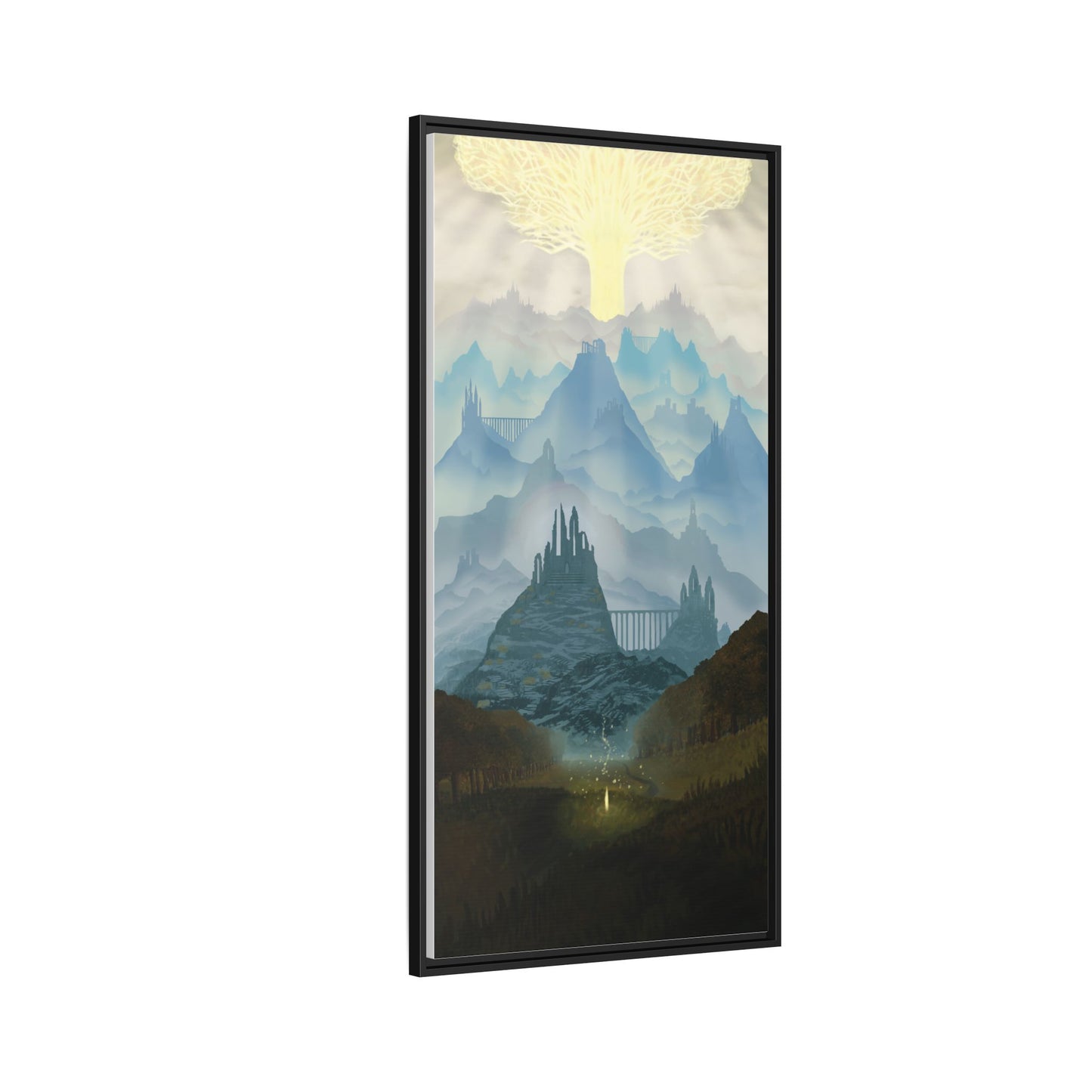 "Lands Between" Framed canvas