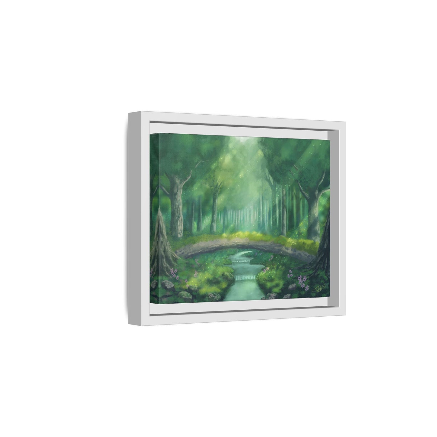 "Lost Woods" Framed canvas