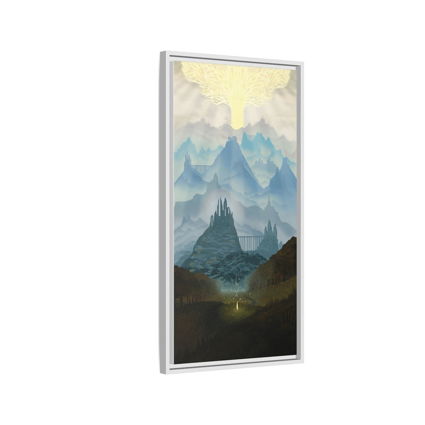 "Lands Between" Framed canvas