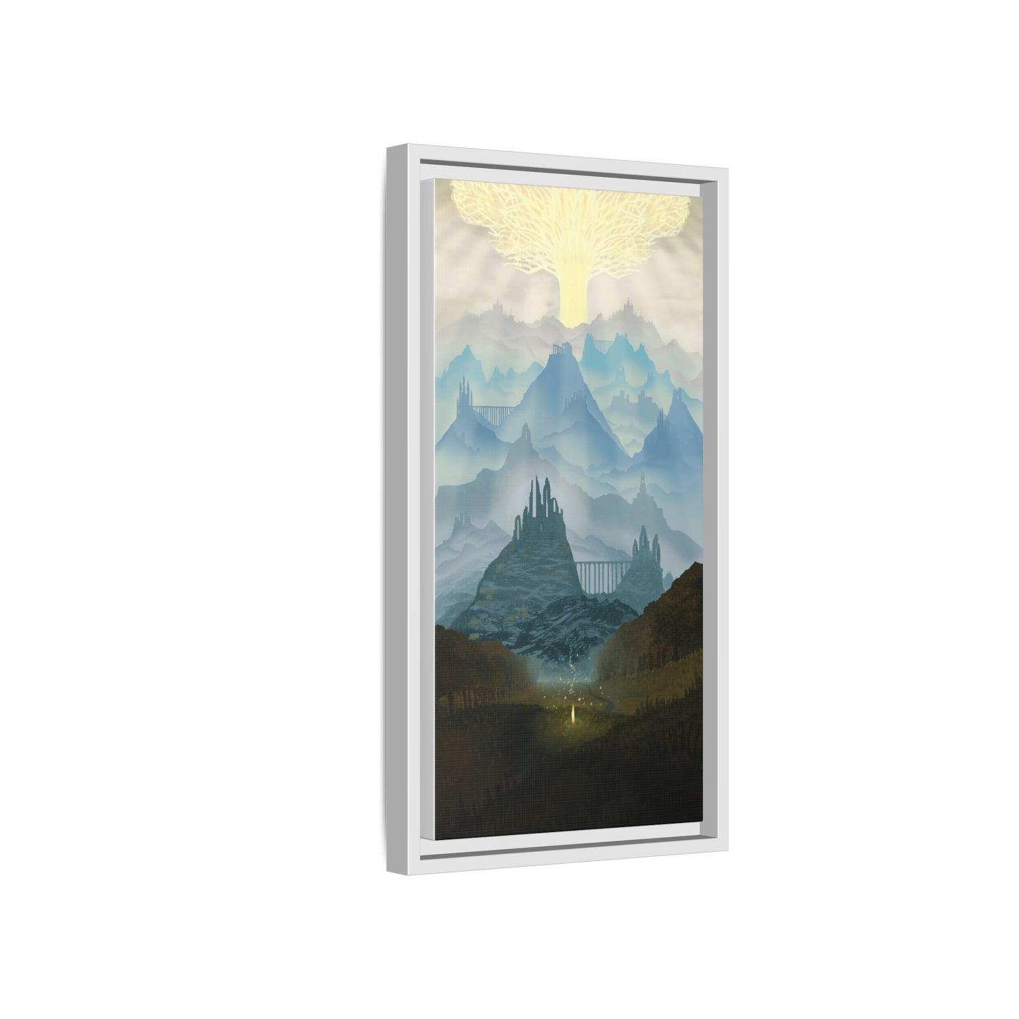 "Lands Between" Framed canvas