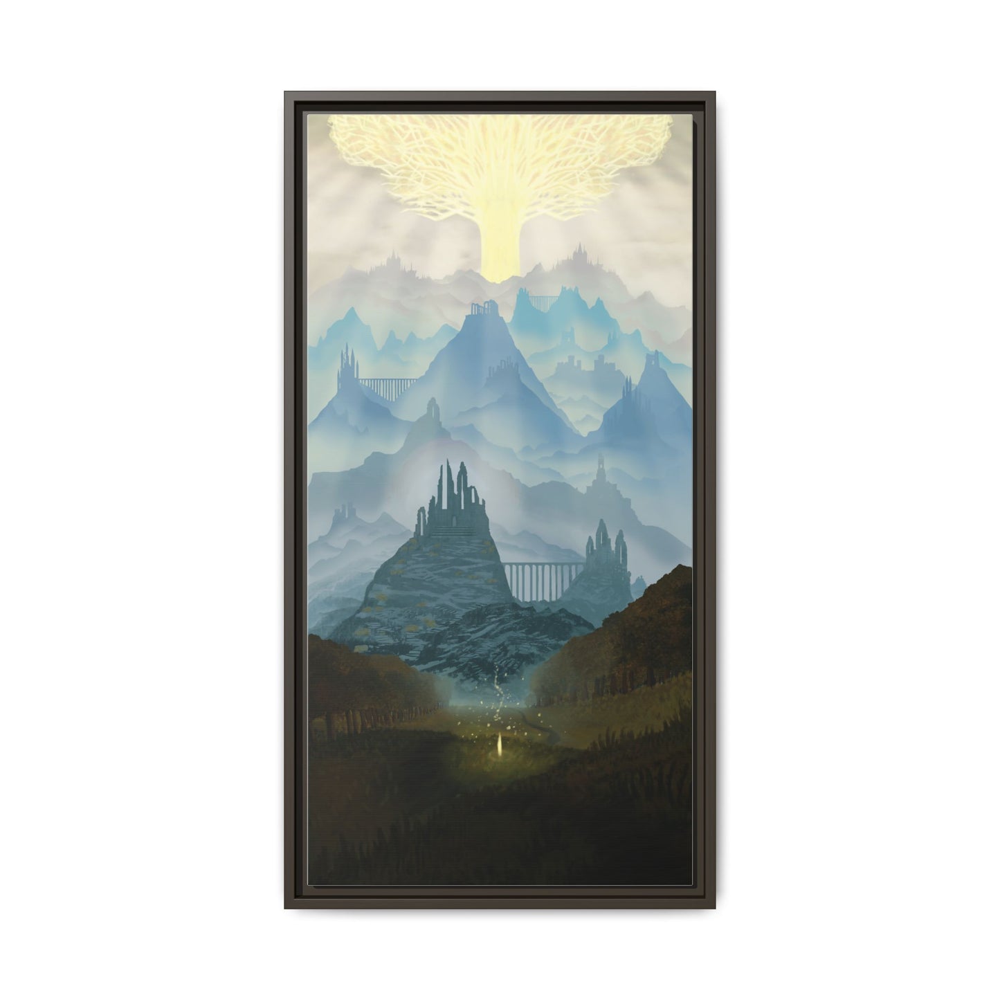 "Lands Between" Framed canvas