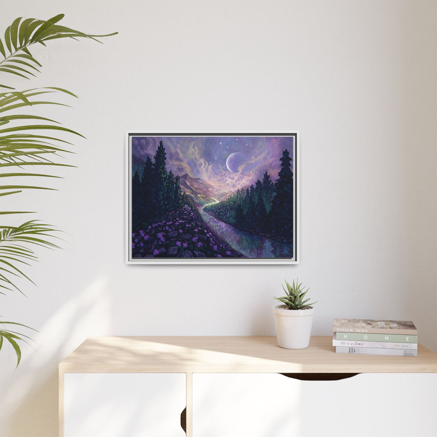 "Stella Nox" Framed canvas