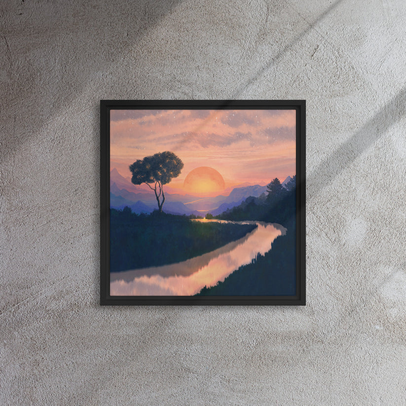 Framed Canvas