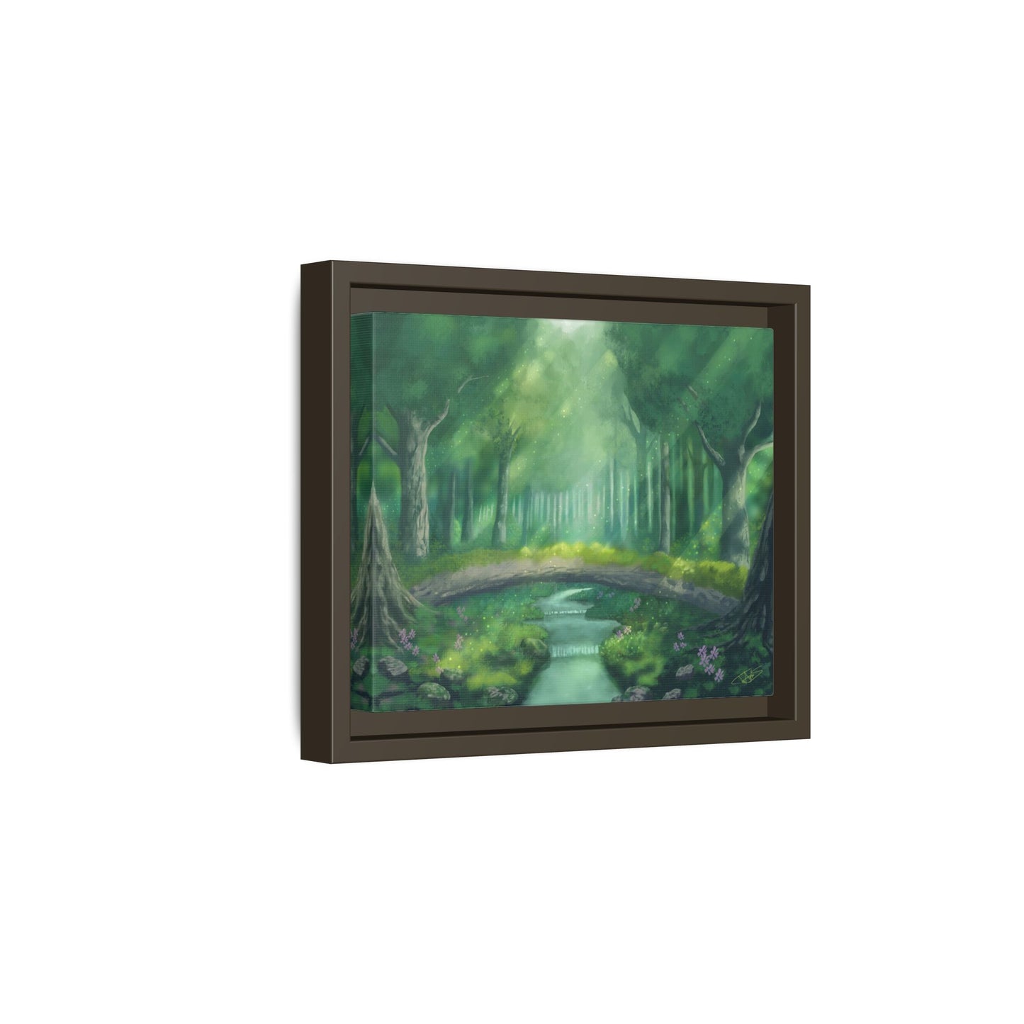 "Lost Woods" Framed canvas