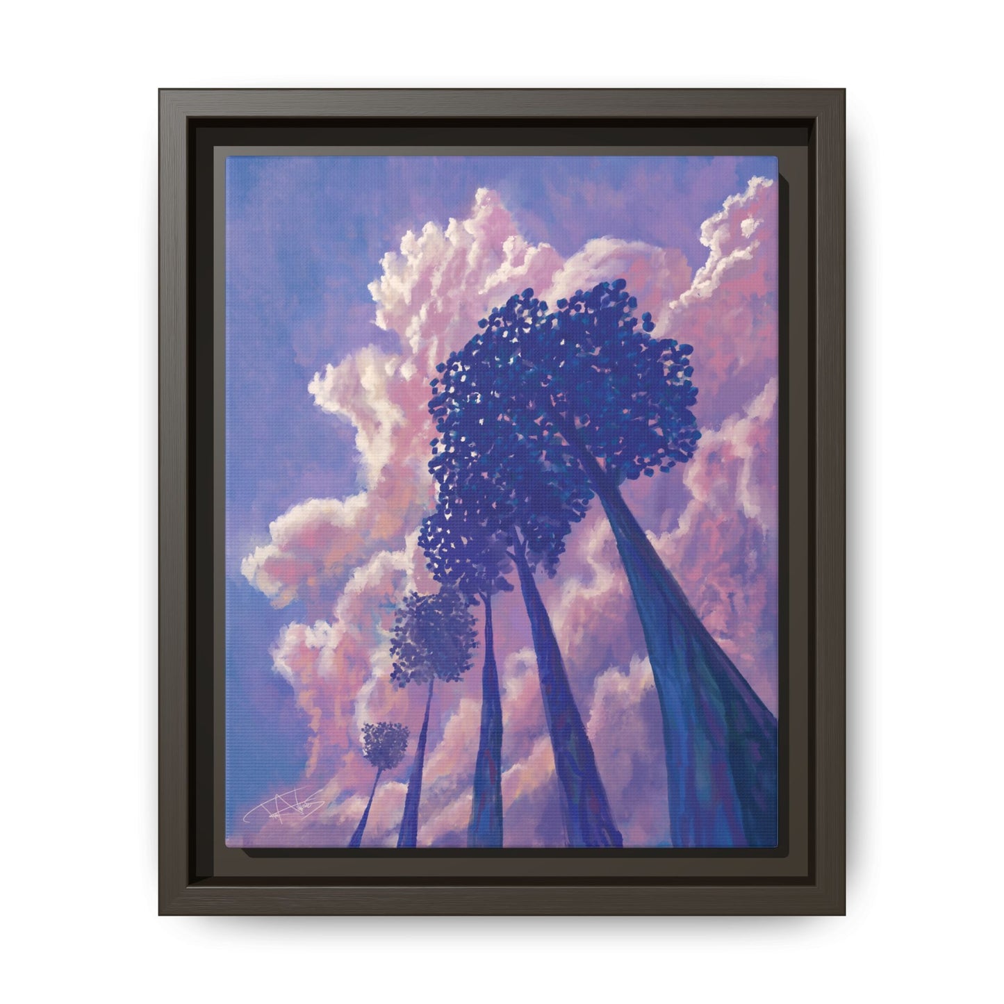 "Skyward" Framed canvas