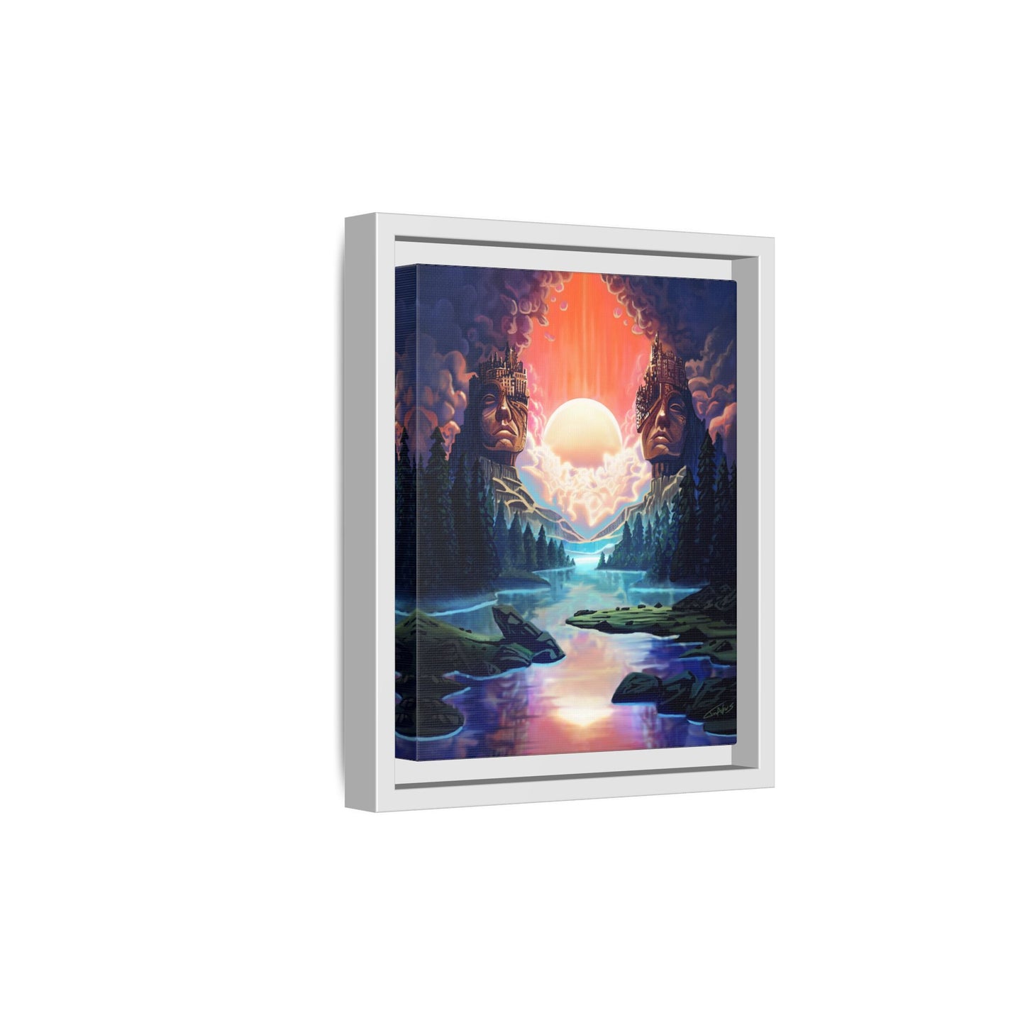 "Our Ruins" Framed canvas