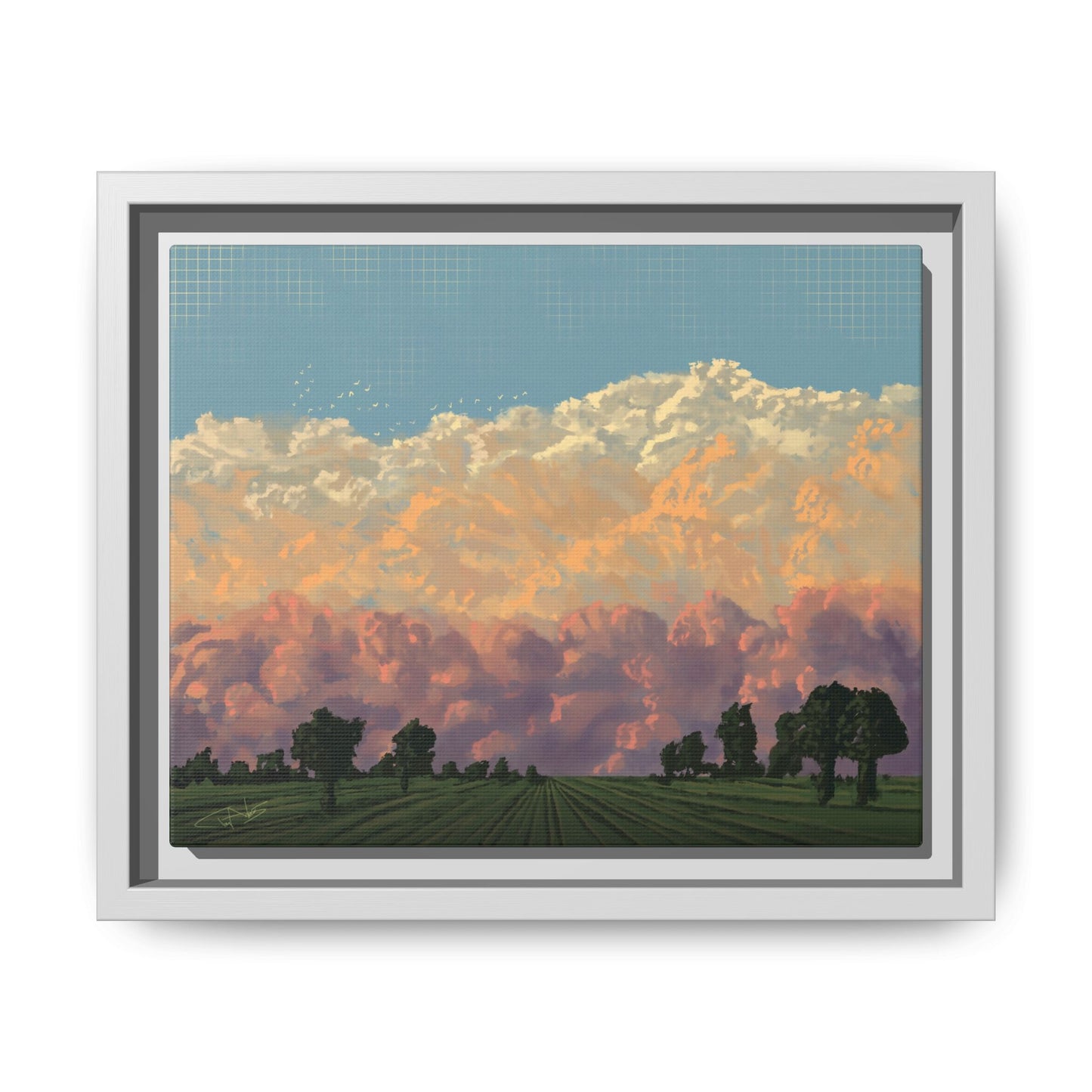 "Daydream" Framed canvas