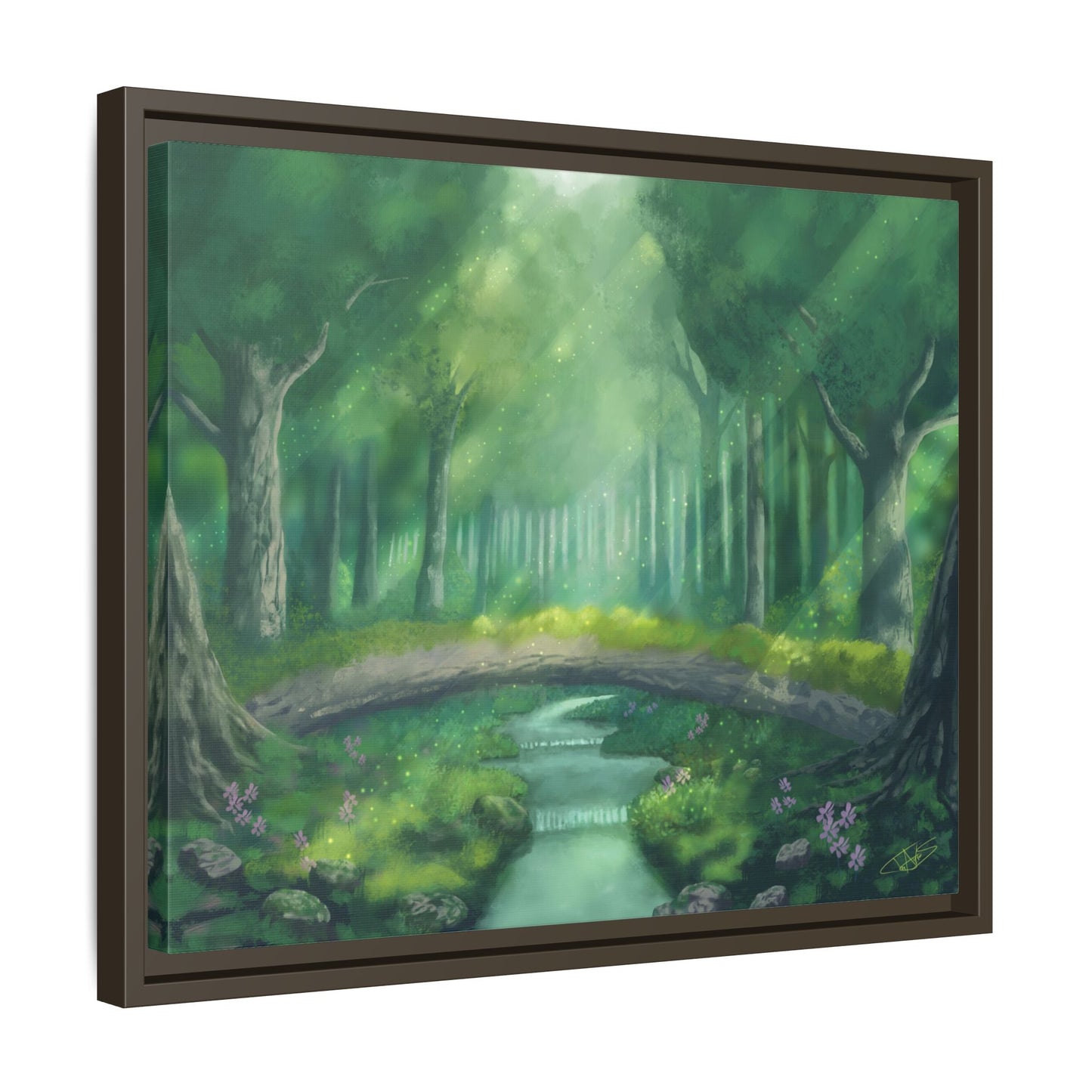 "Lost Woods" Framed canvas