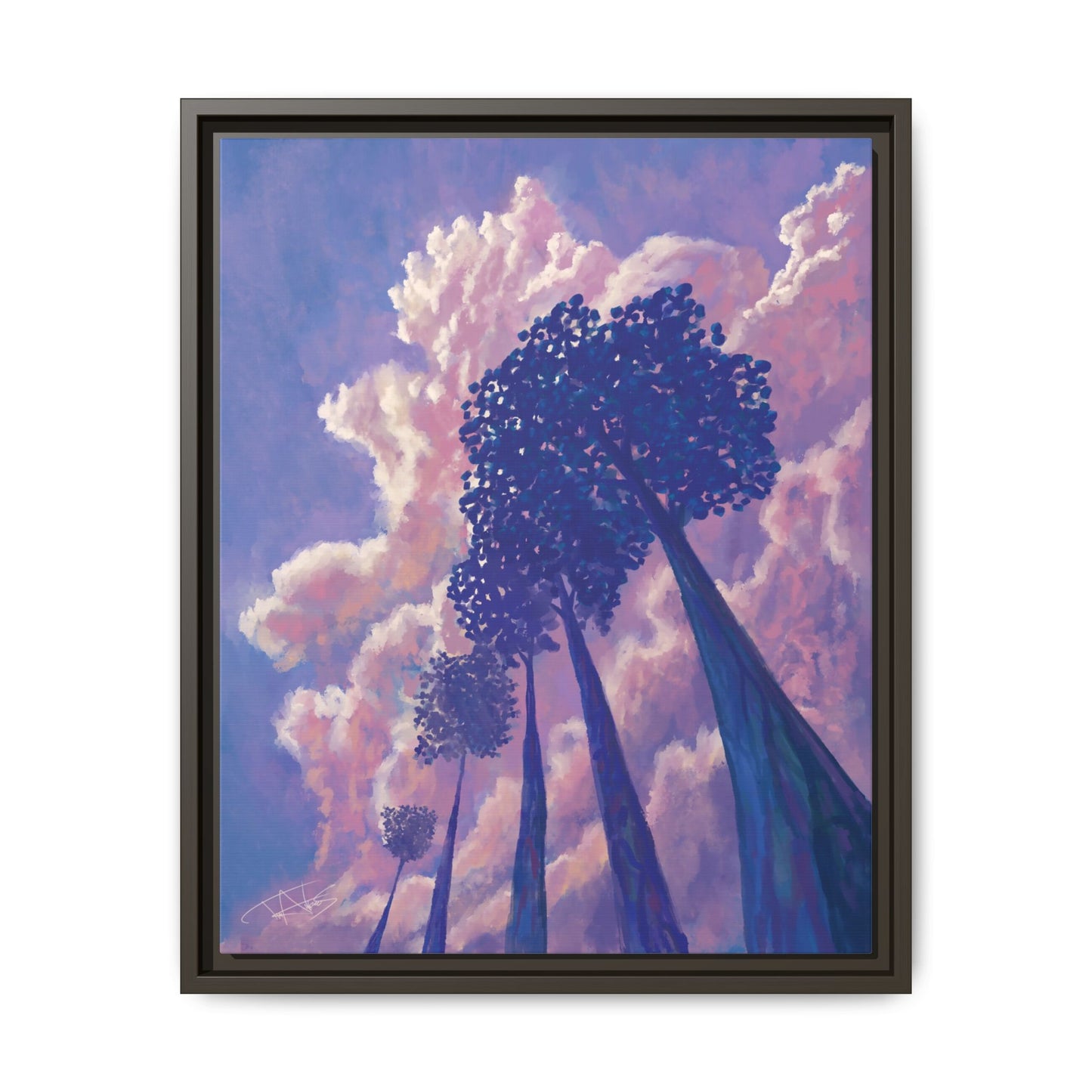 "Skyward" Framed canvas