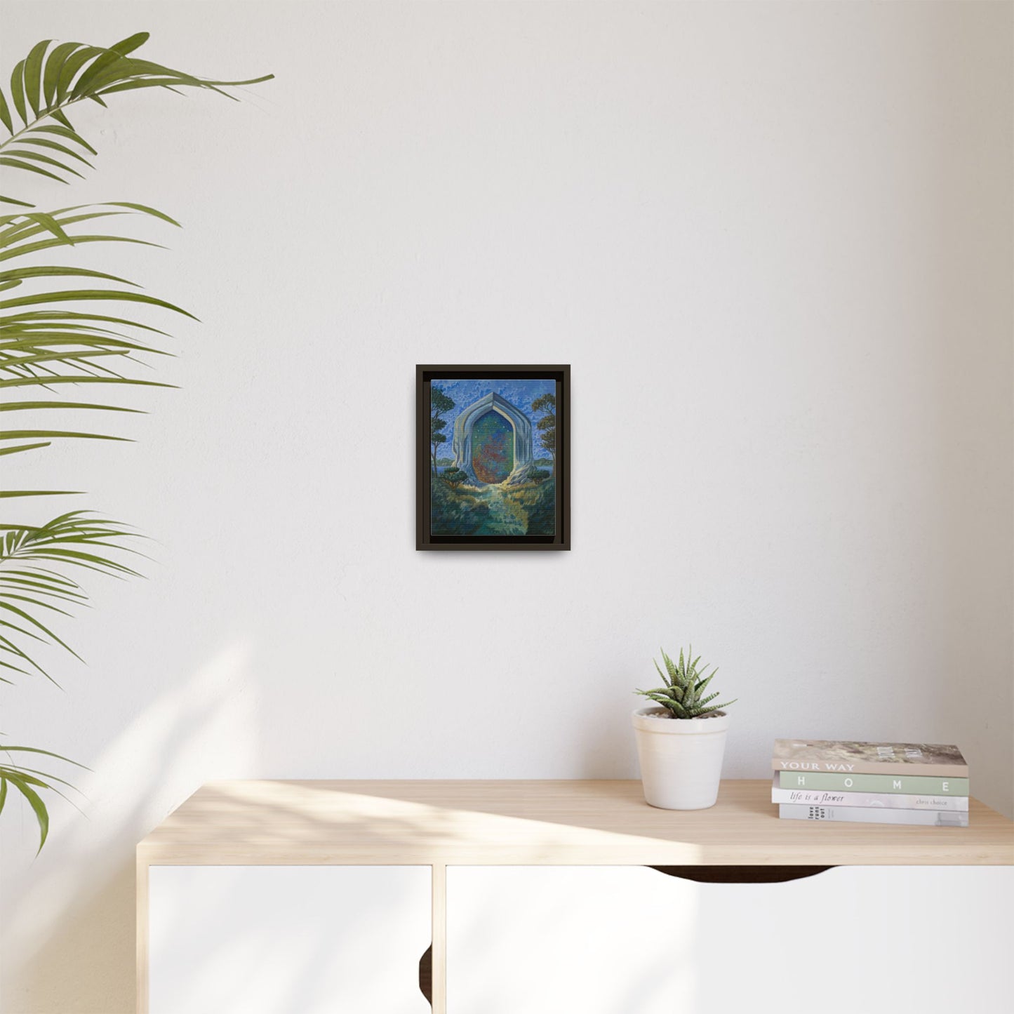"Divine Portal" Framed canvas