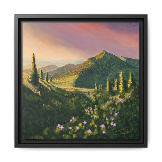 "Path of Light" Framed canvas
