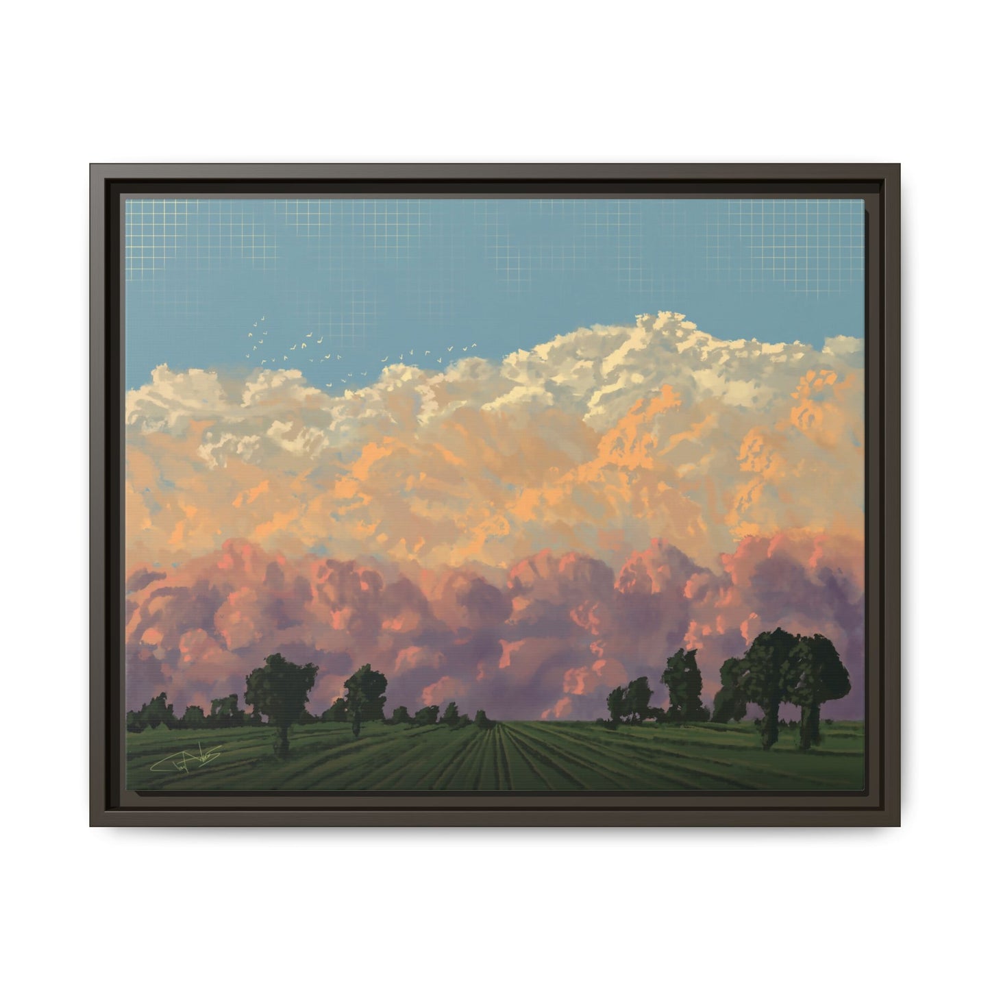"Daydream" Framed canvas