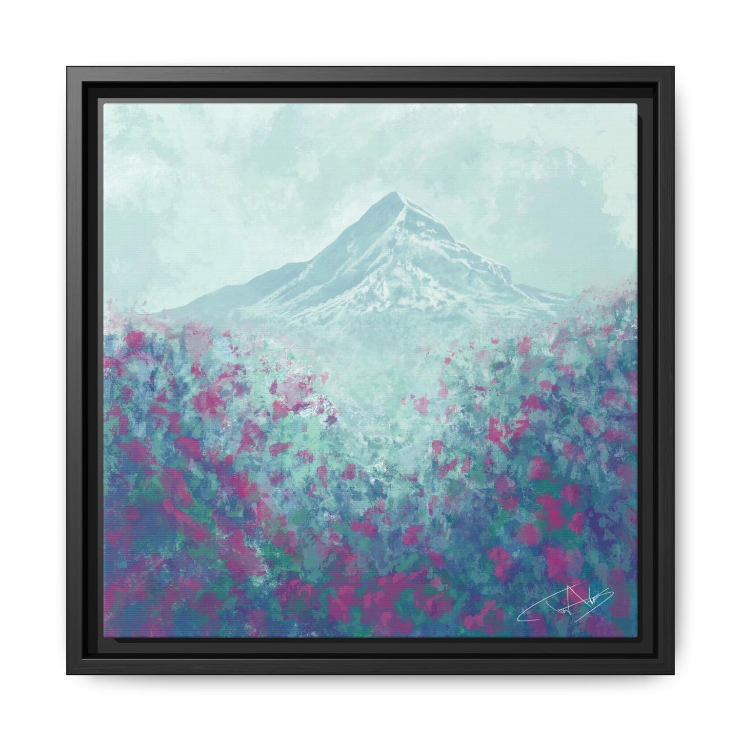 "Song of Spring" Framed canvas