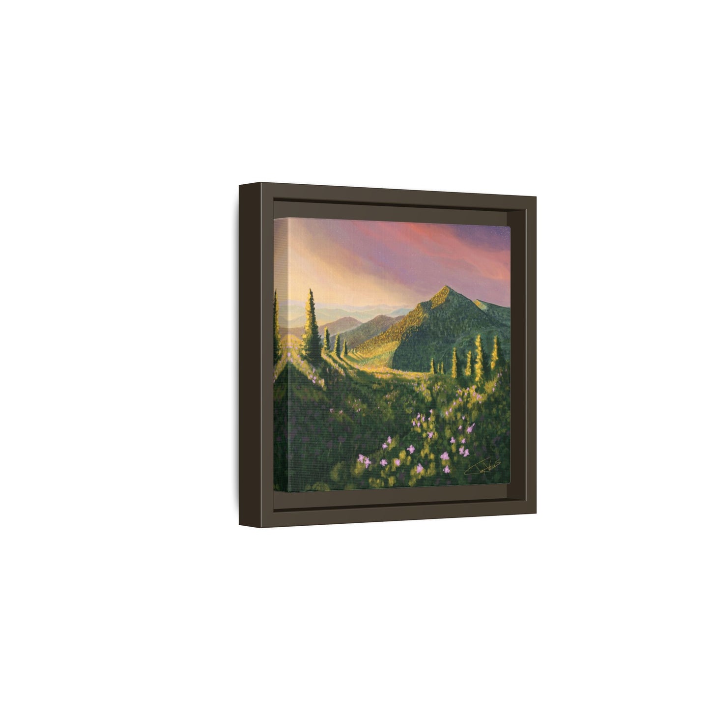 "Path of Light" Framed canvas