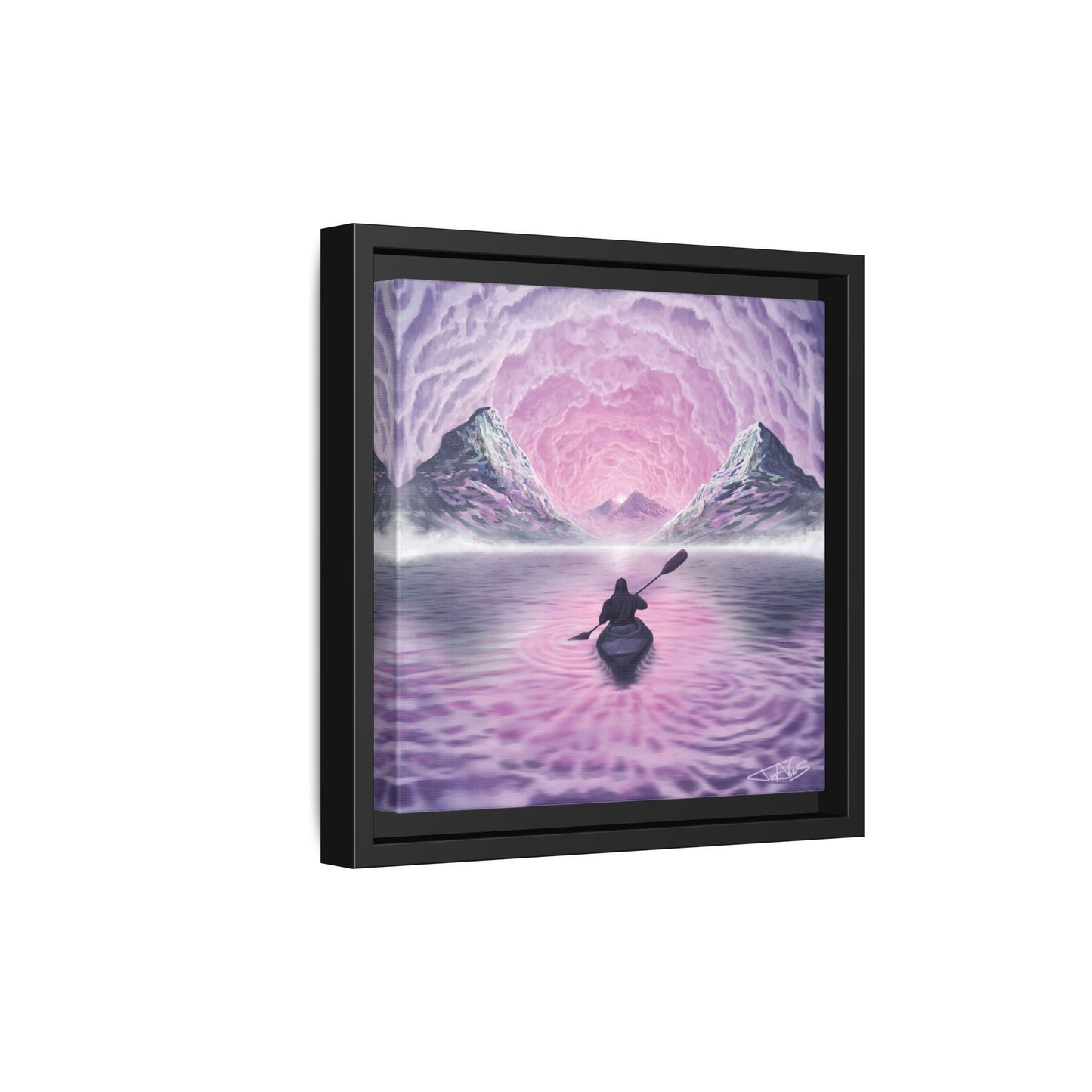 "Still Afloat" Framed canvas print