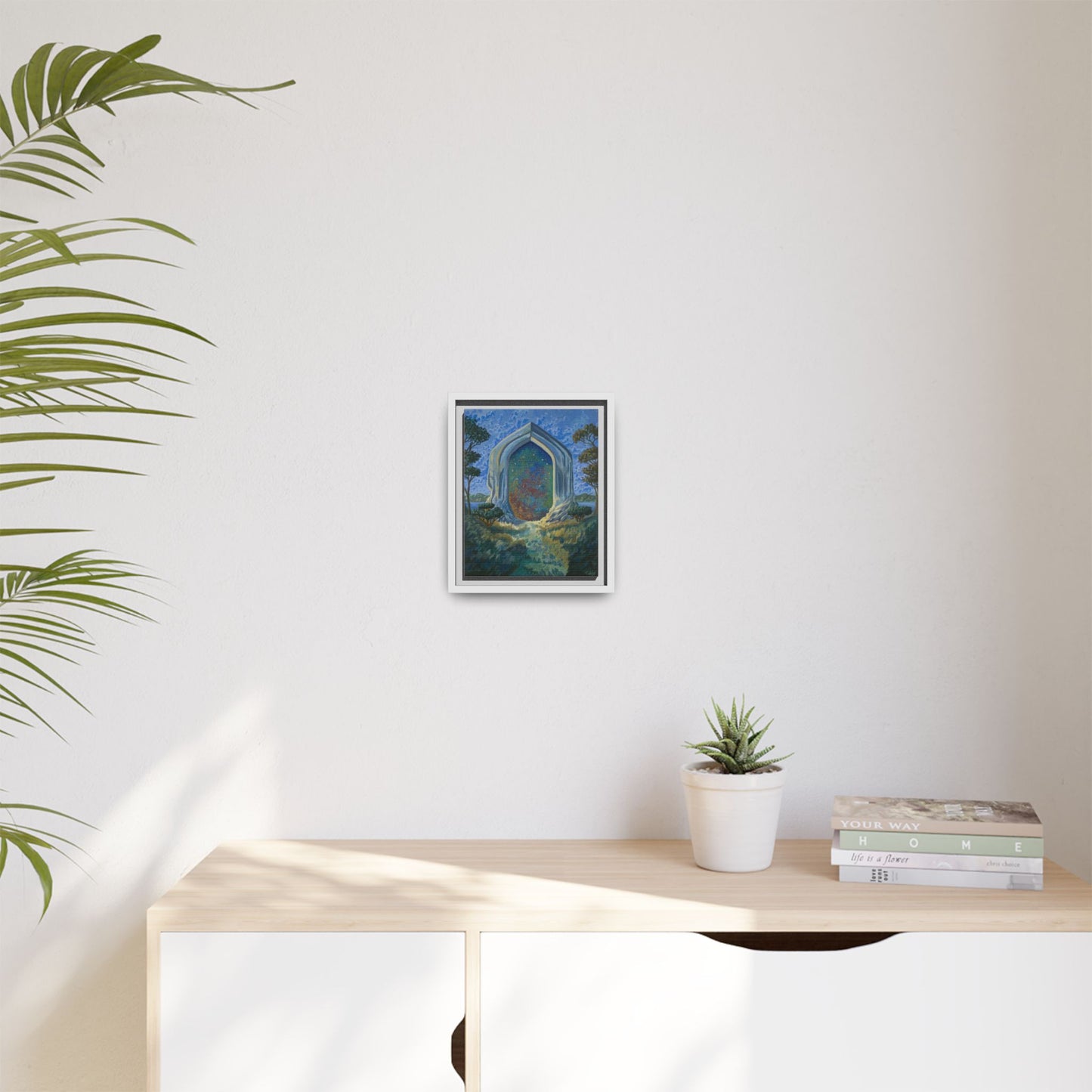 "Divine Portal" Framed canvas