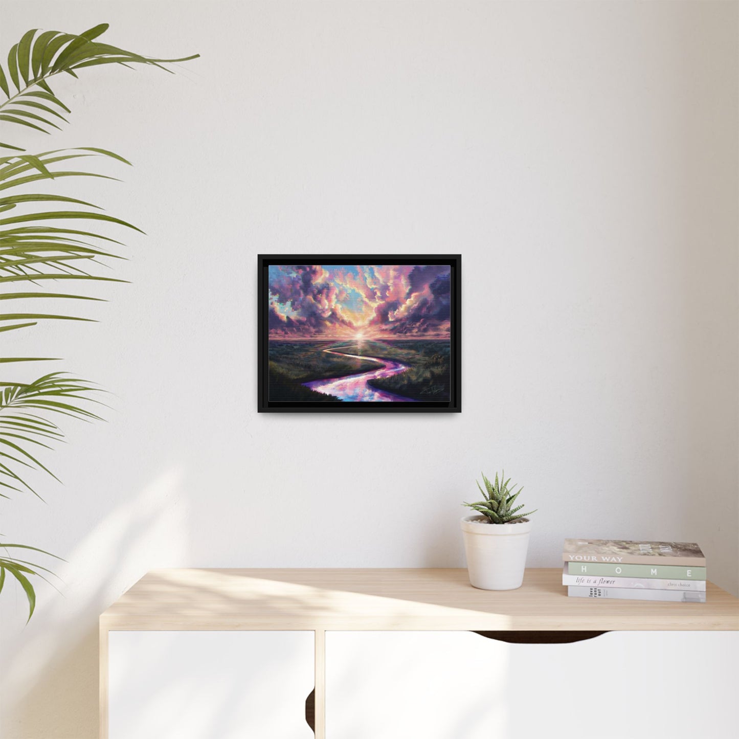"New Horizon" Framed canvas