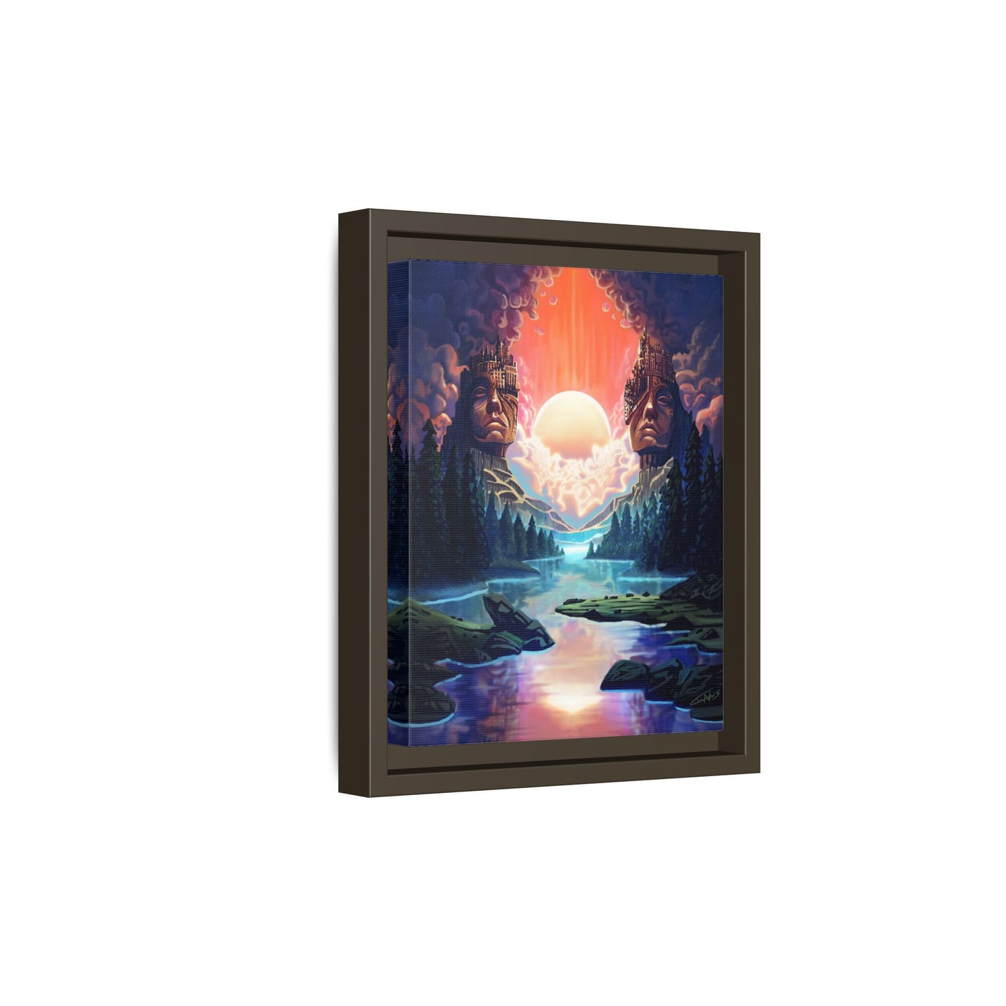 "Our Ruins" Framed canvas