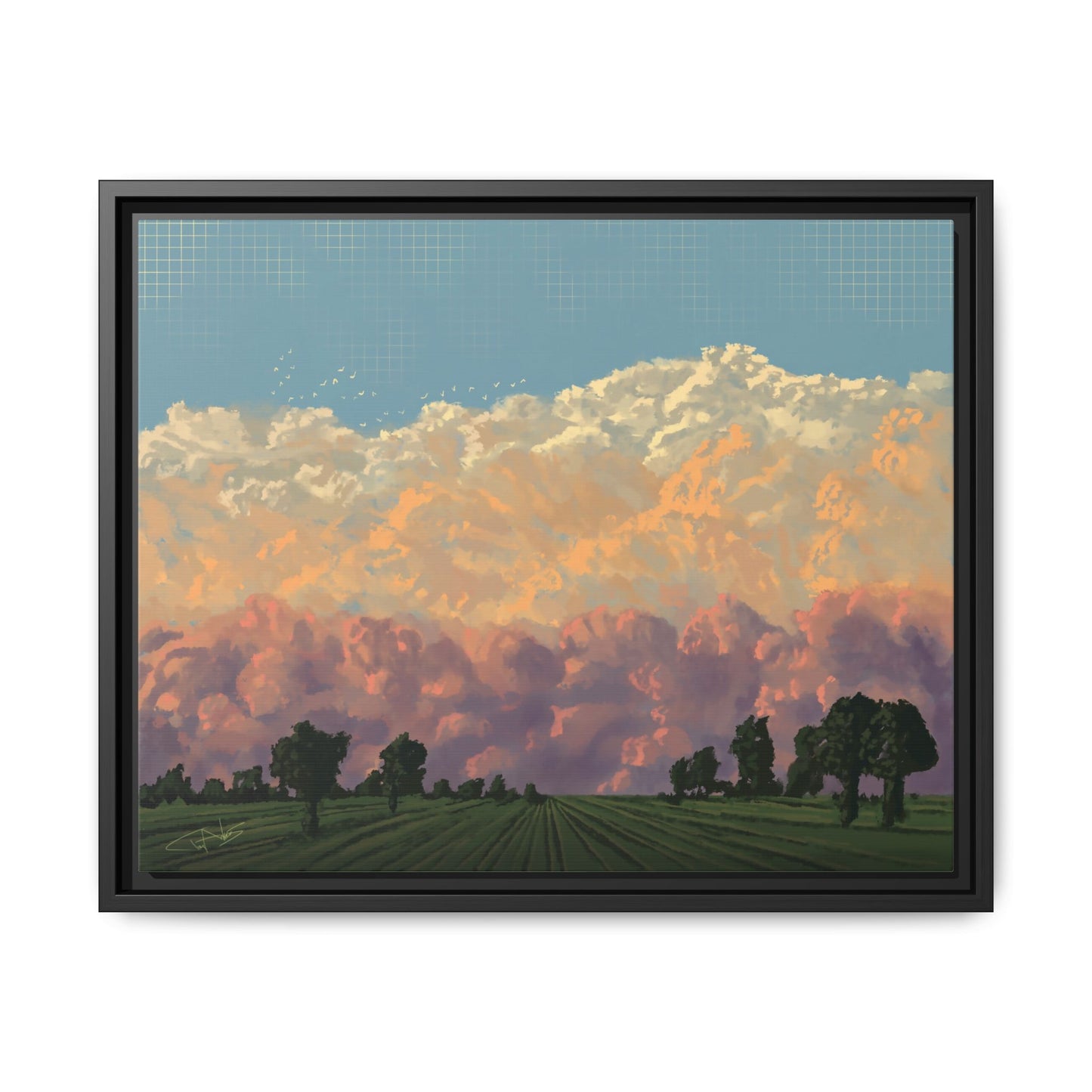 "Daydream" Framed canvas