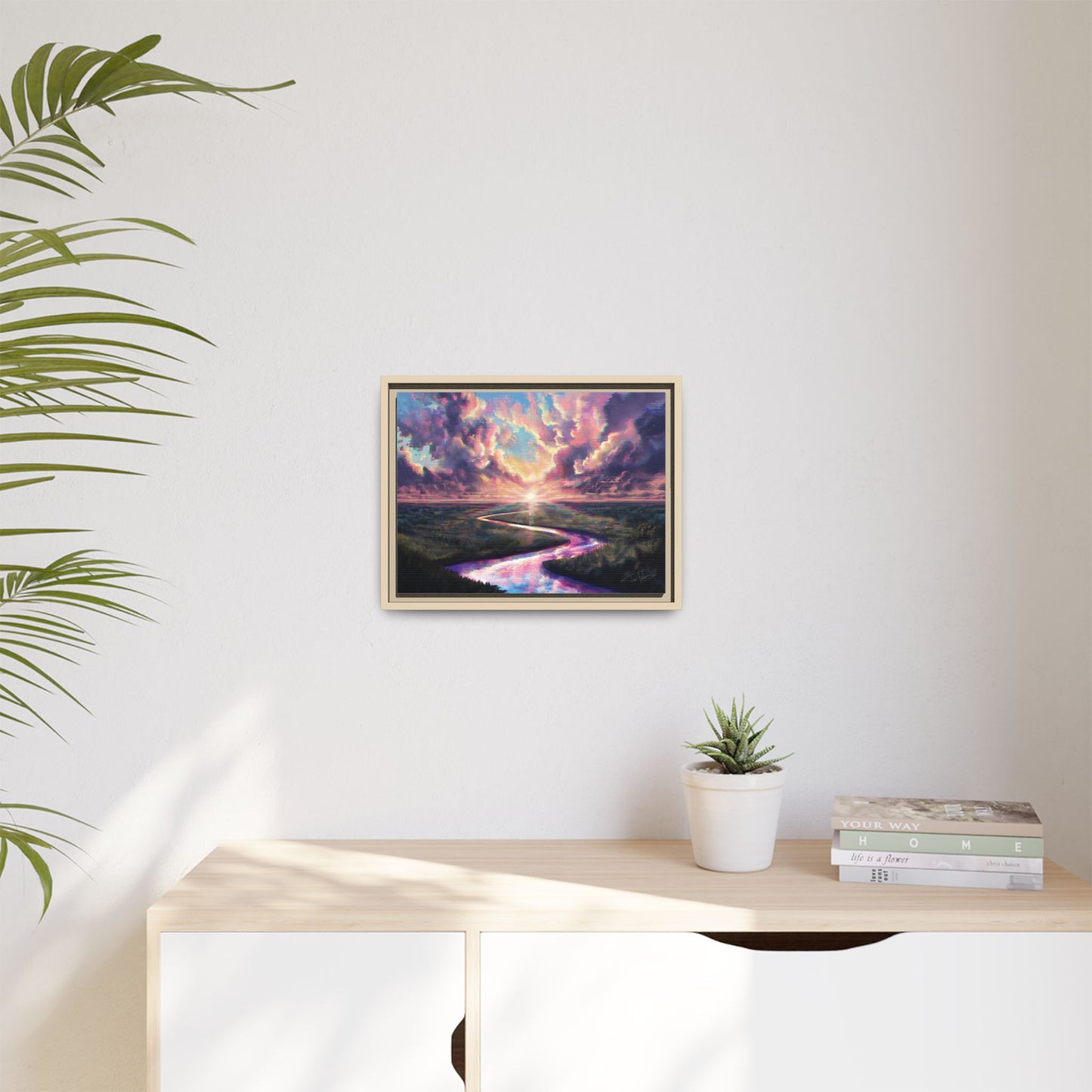 "New Horizon" Framed canvas