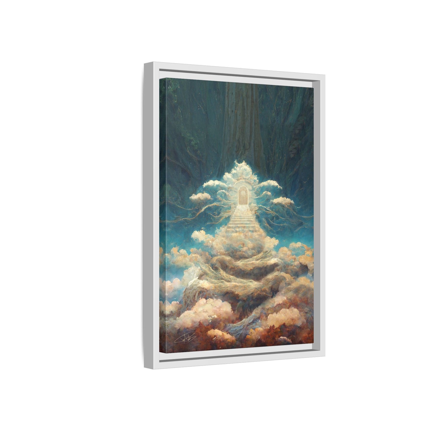 "Stairway to Heaven" Framed canvas