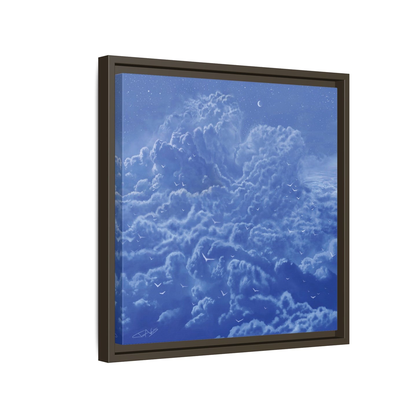 "Sky High" Framed canvas