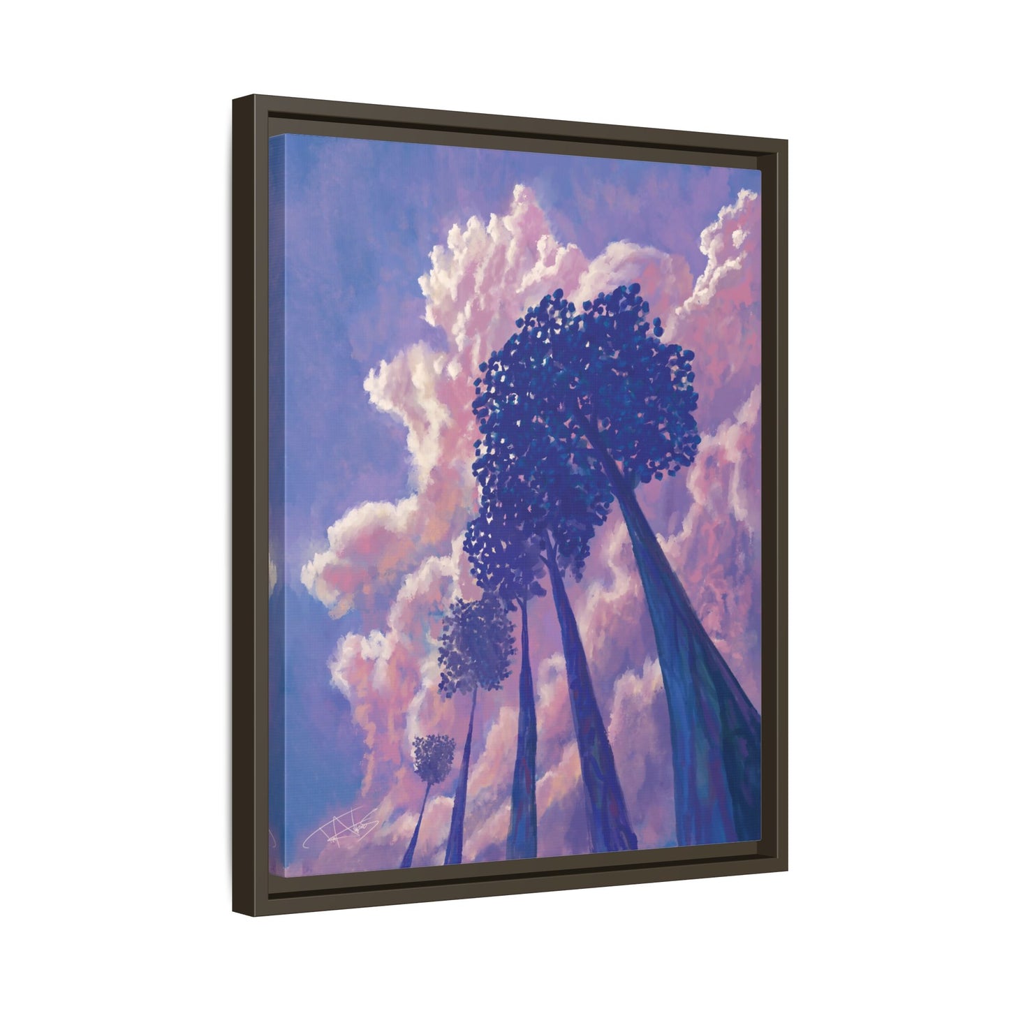 "Skyward" Framed canvas