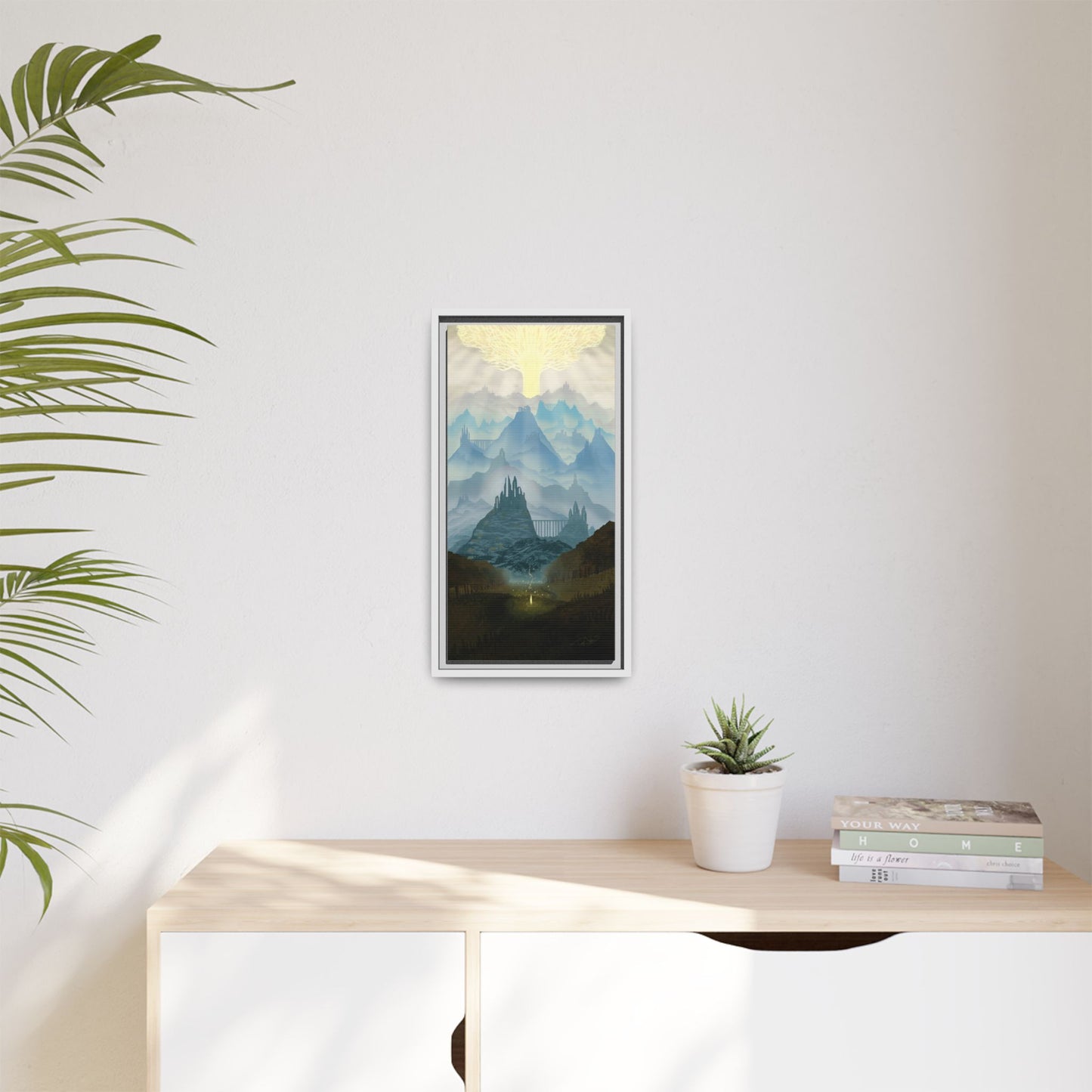 "Lands Between" Framed canvas