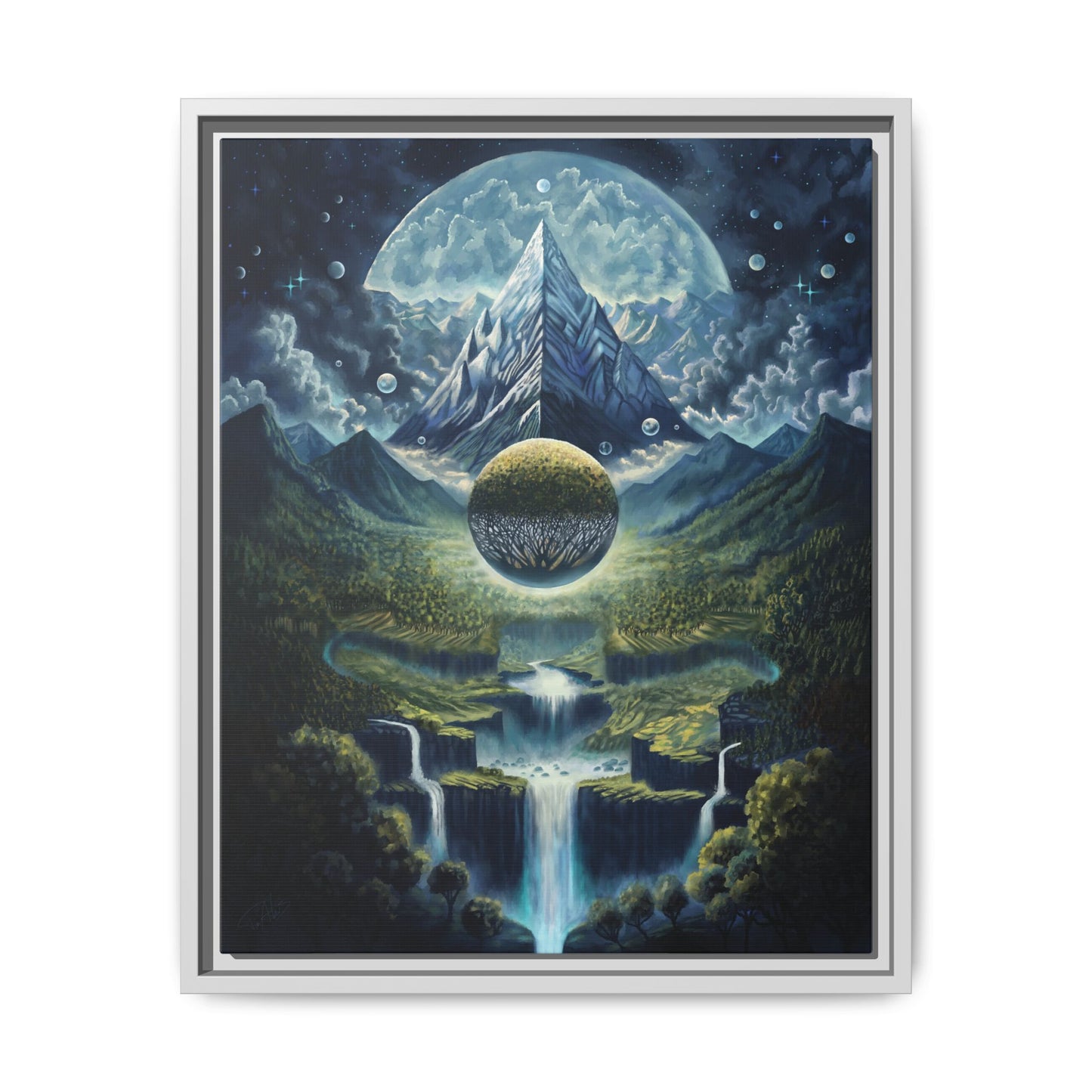 "Tree of Life" Framed canvas