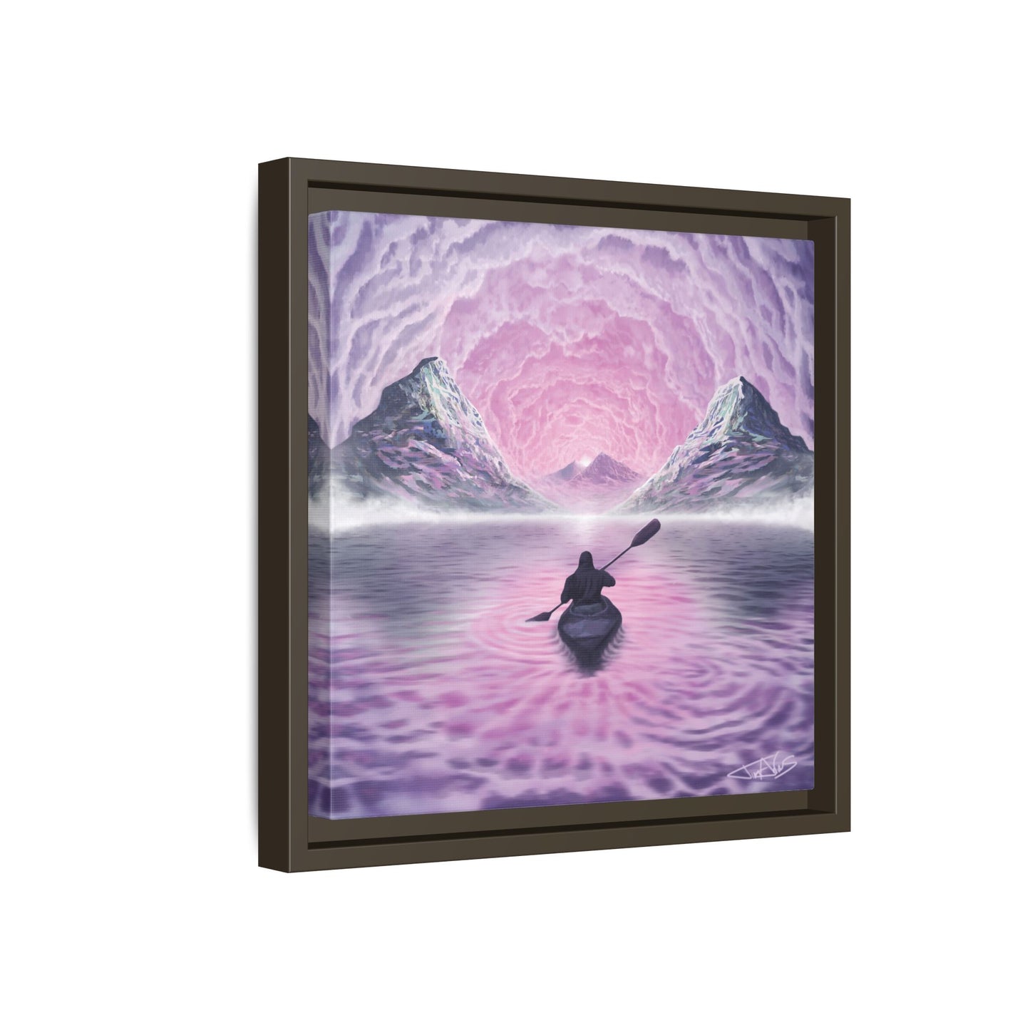 "Still Afloat" Framed canvas print