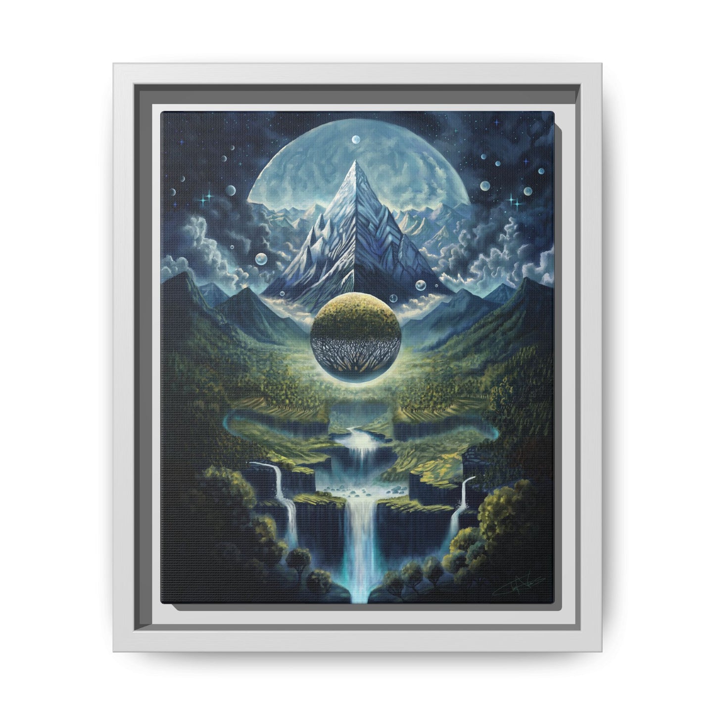 "Tree of Life" Framed canvas