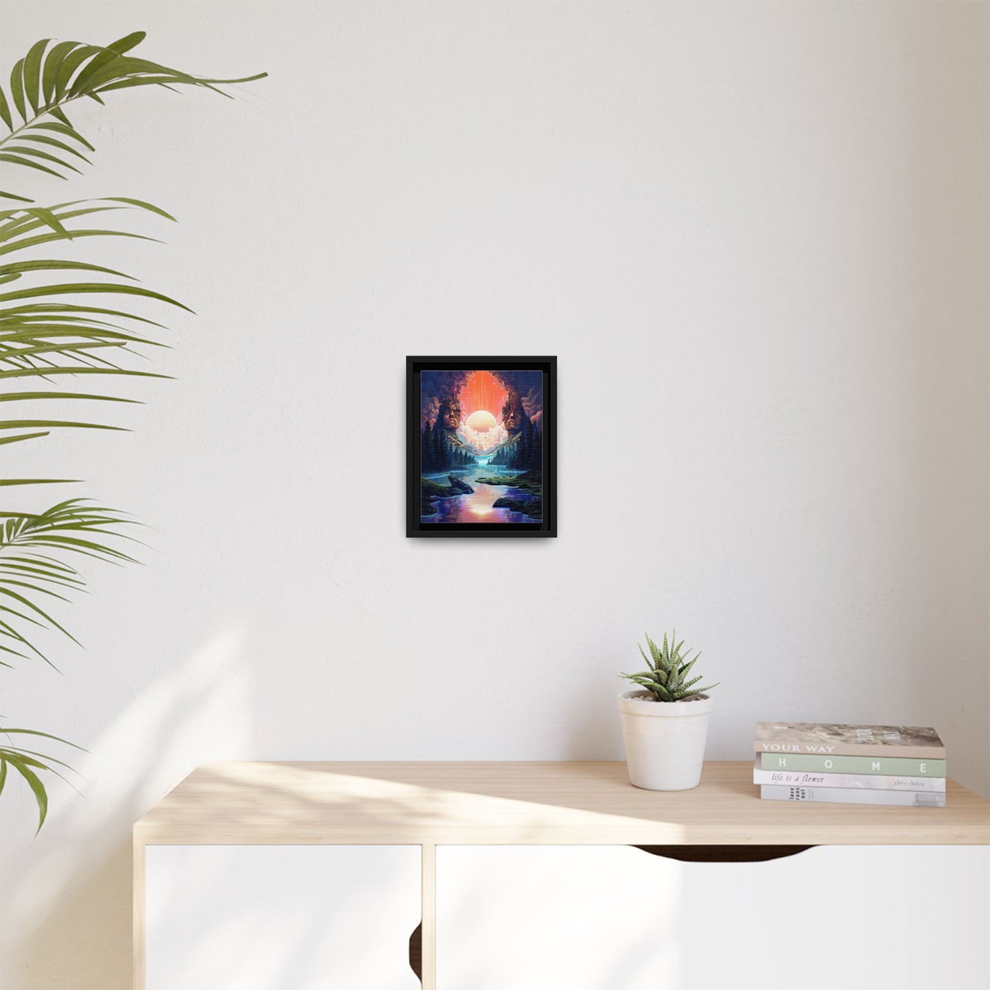 "Our Ruins" Framed canvas