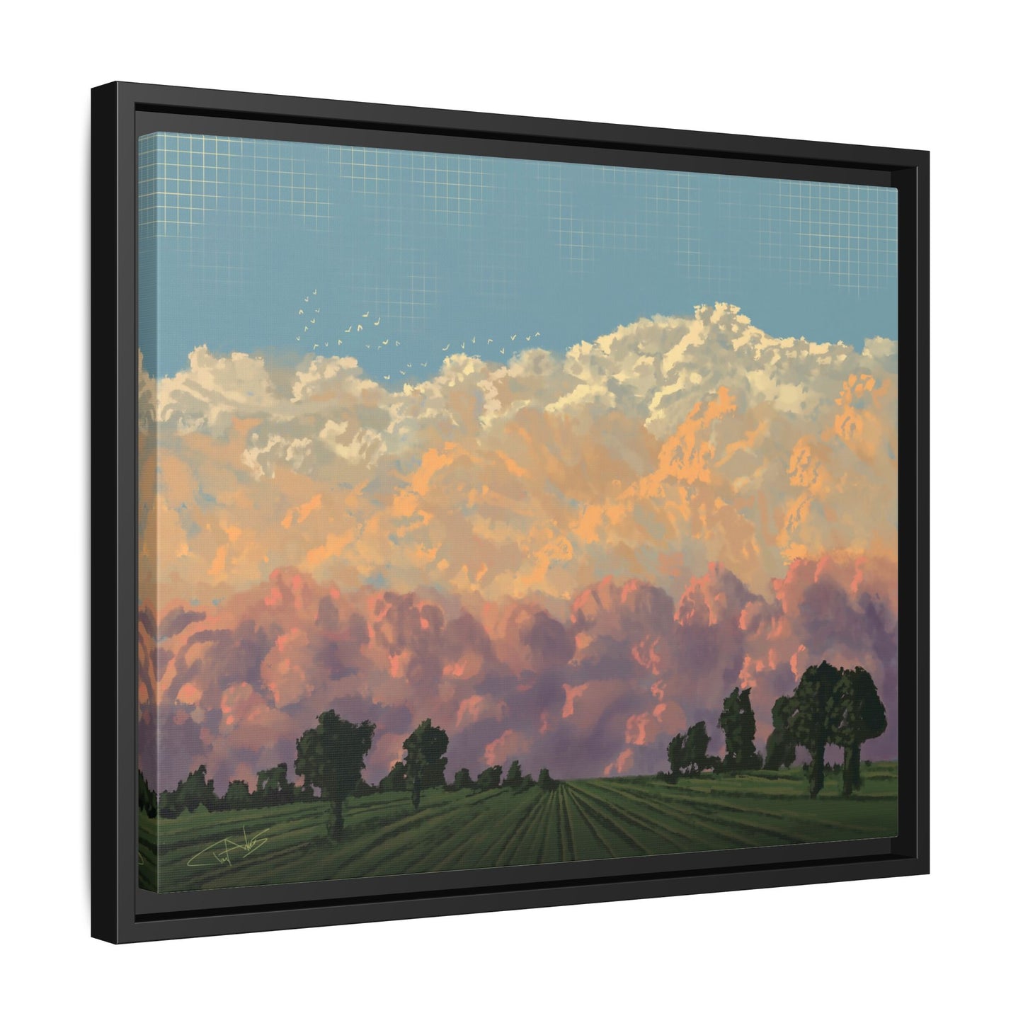 "Daydream" Framed canvas