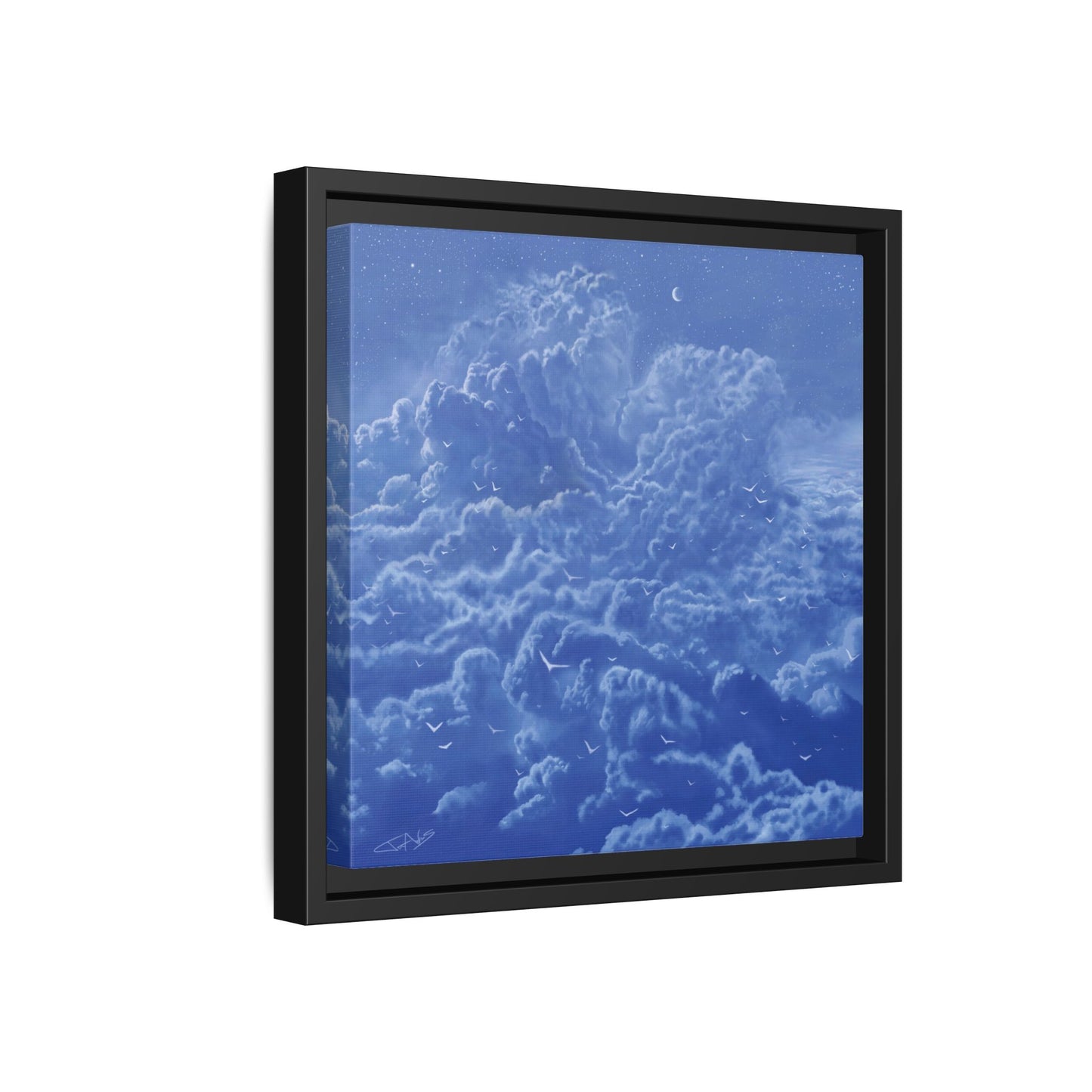 "Sky High" Framed canvas