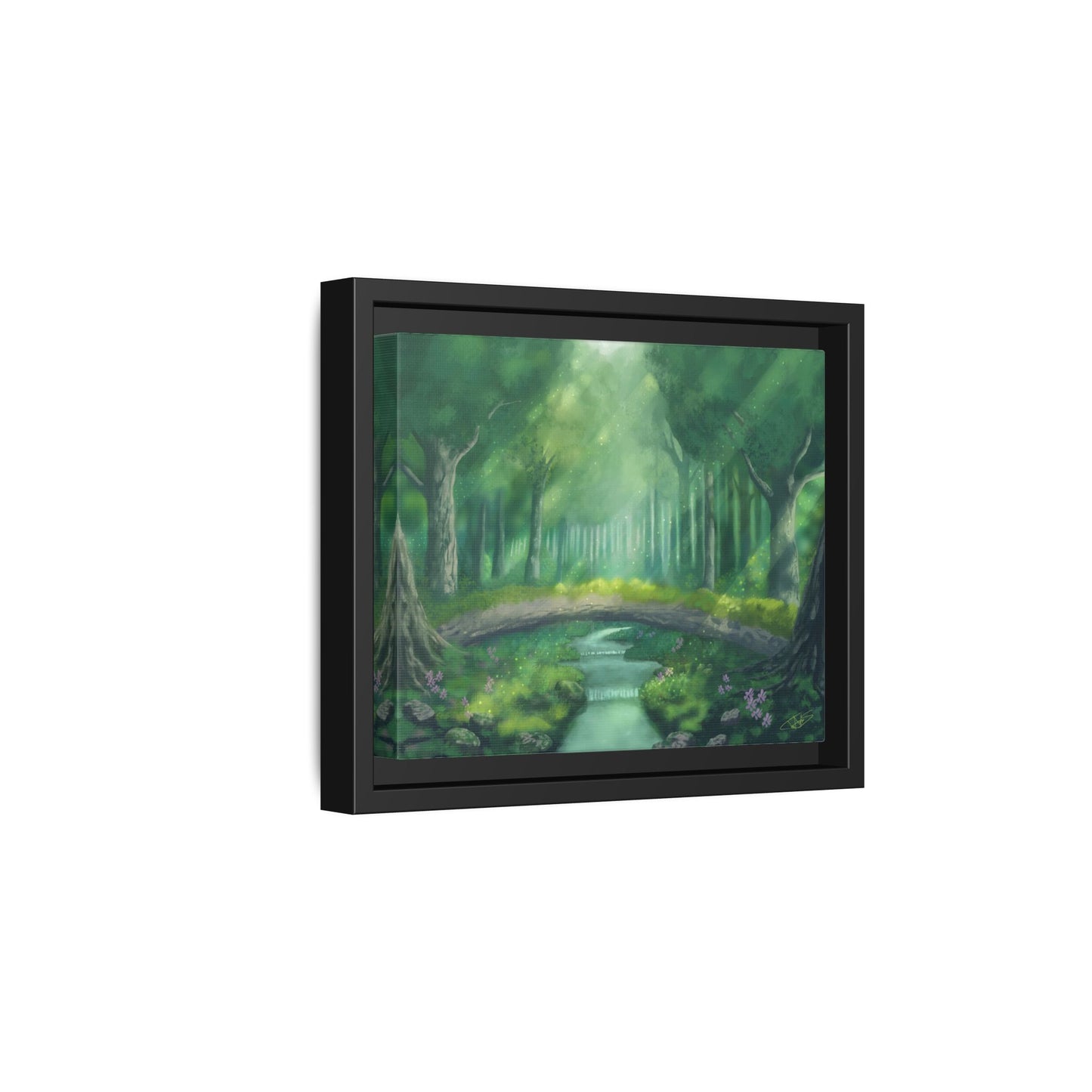"Lost Woods" Framed canvas