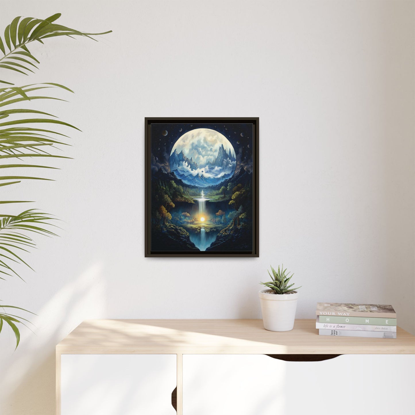 "First Light" Framed canvas