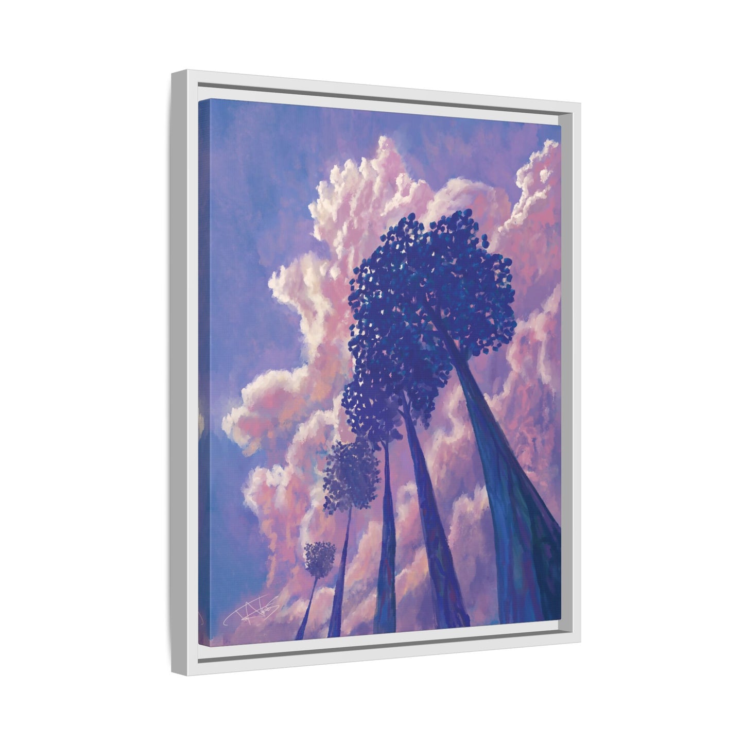 "Skyward" Framed canvas