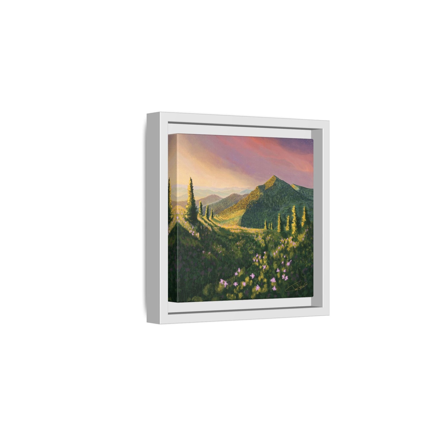 "Path of Light" Framed canvas