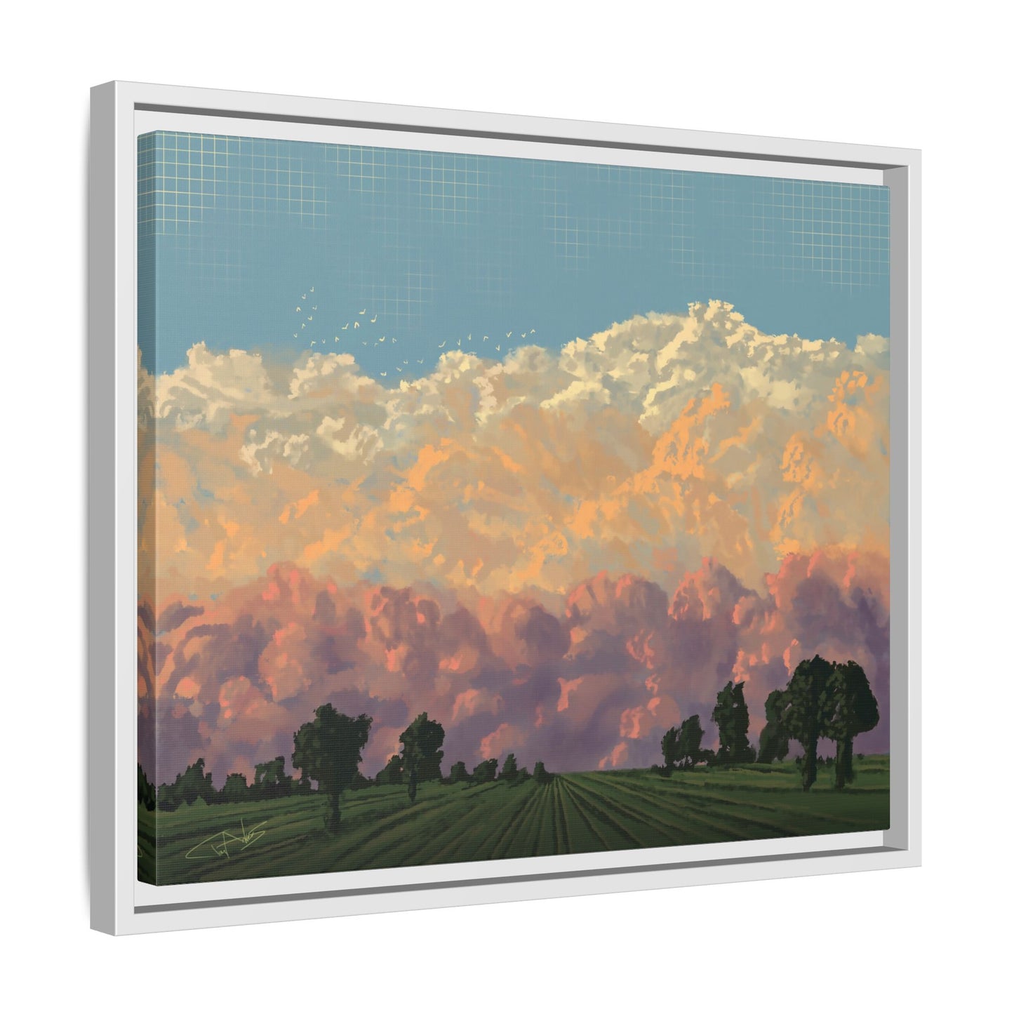 "Daydream" Framed canvas