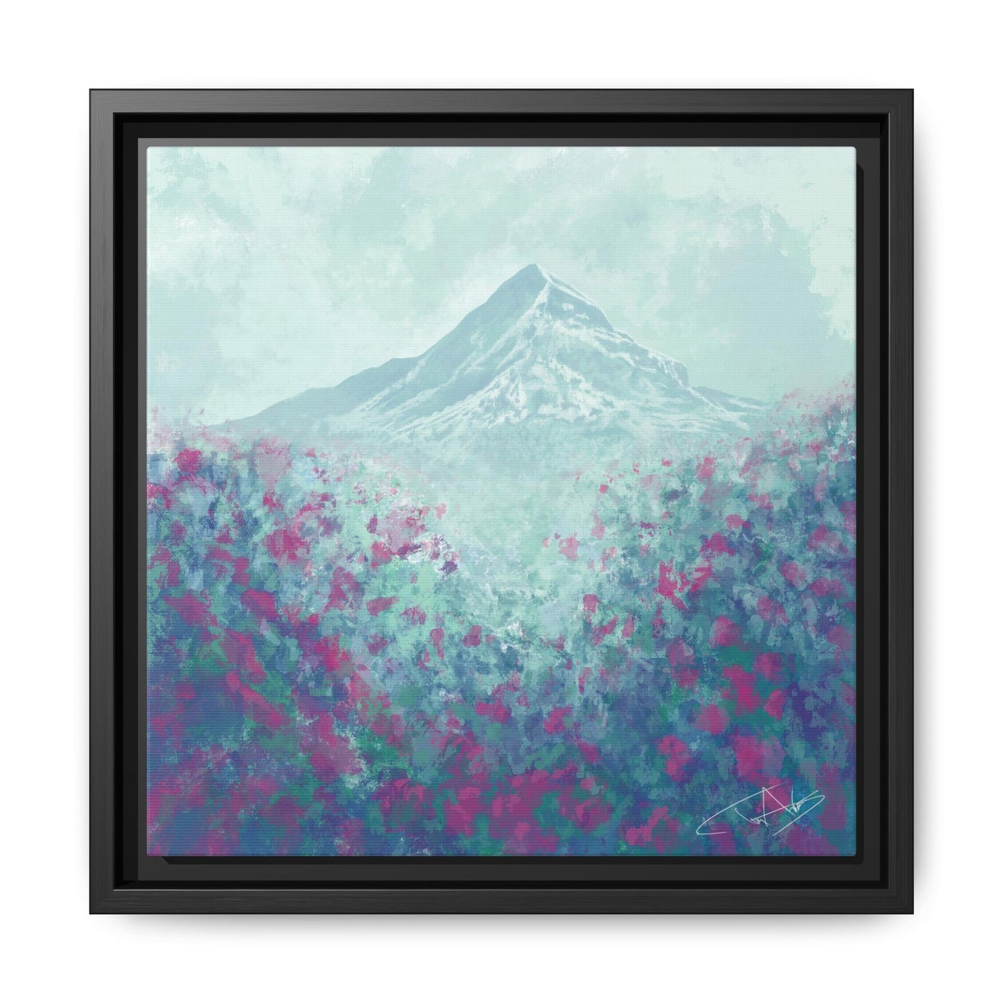 "Song of Spring" Framed canvas
