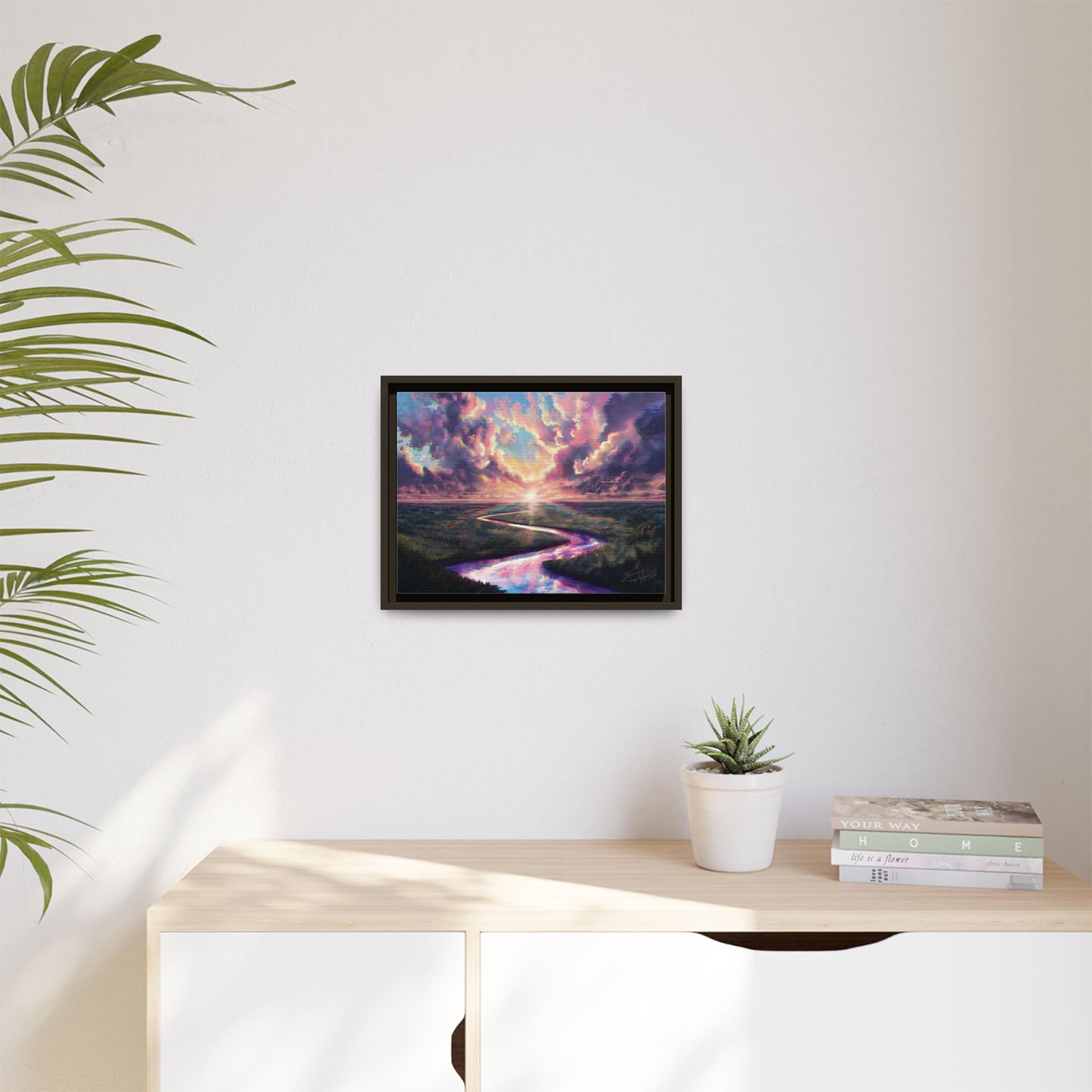 "New Horizon" Framed canvas