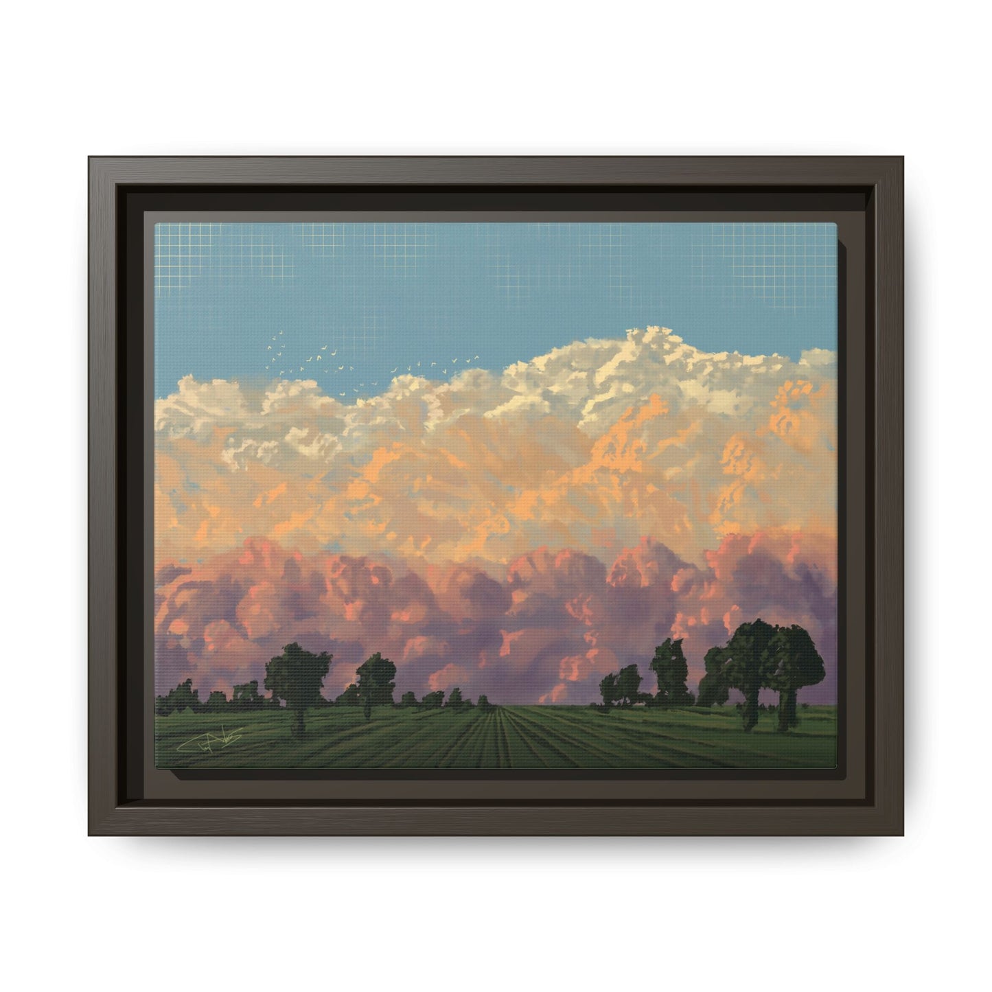 "Daydream" Framed canvas