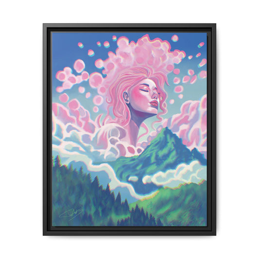 "Dawn" Framed canvas