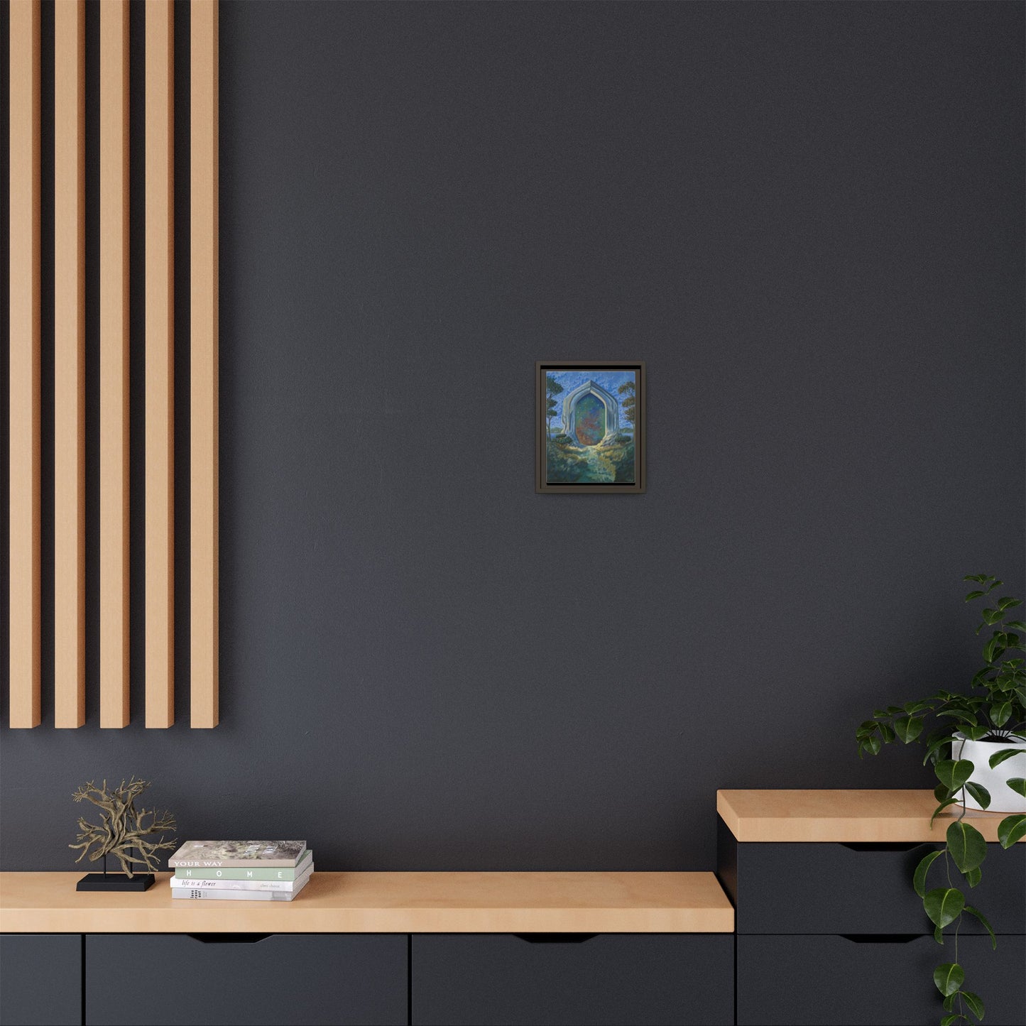 "Divine Portal" Framed canvas