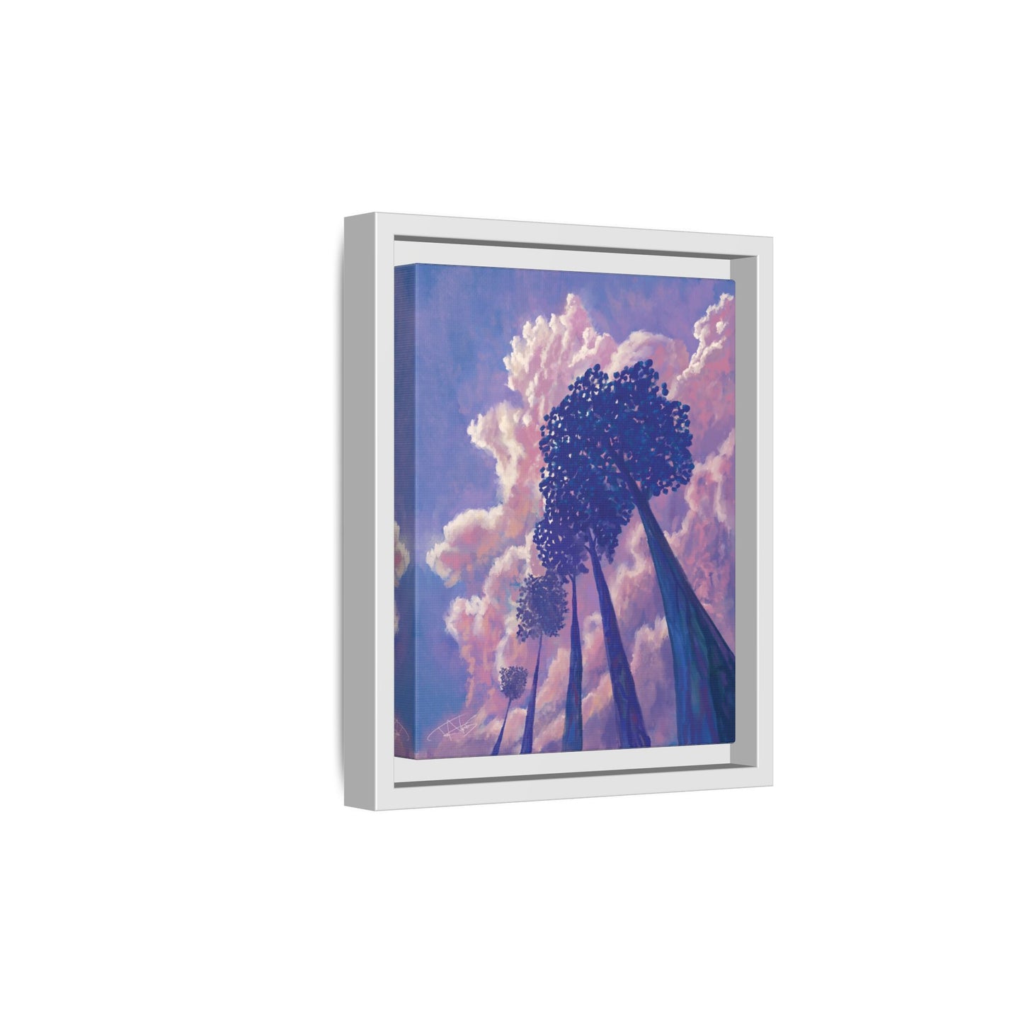 "Skyward" Framed canvas
