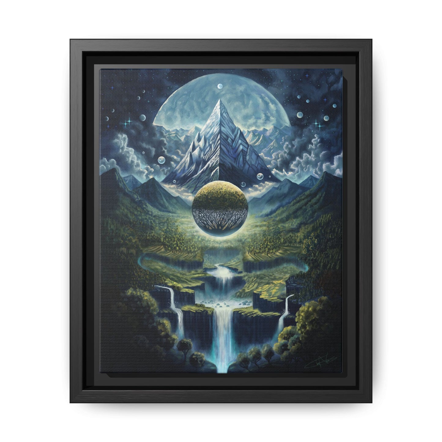 "Tree of Life" Framed canvas