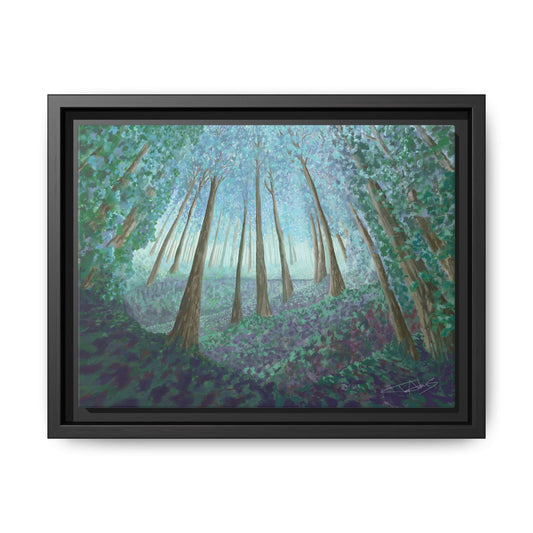 "Cathedral of Trees" Framed canvas