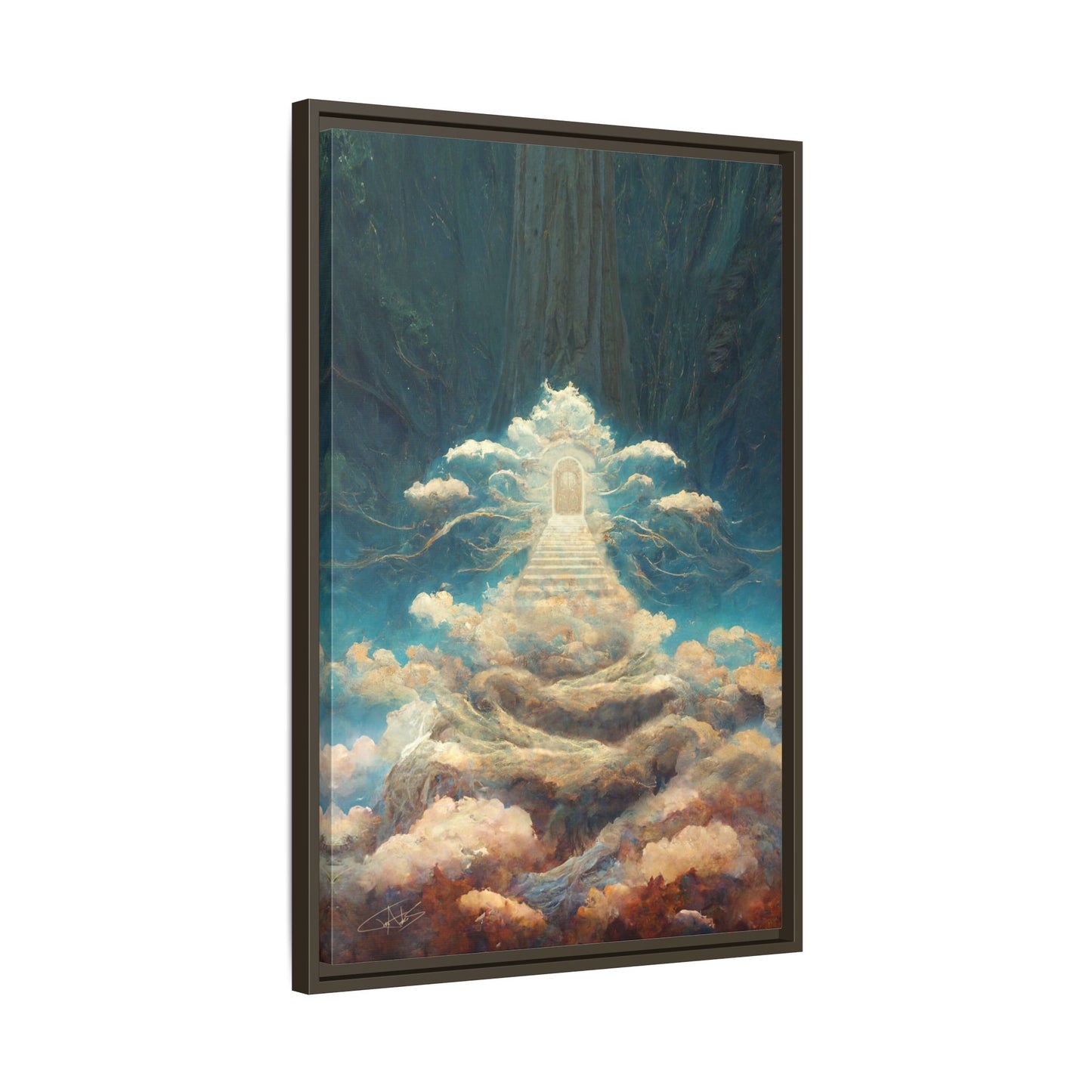 "Stairway to Heaven" Framed canvas